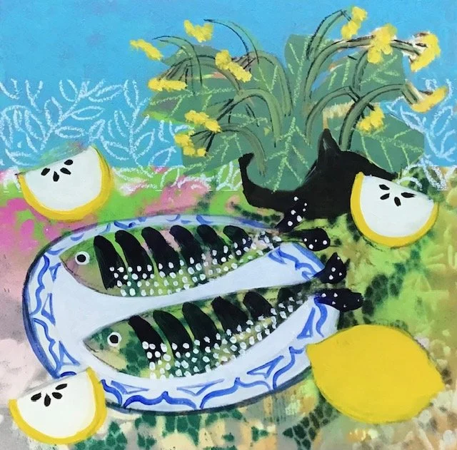 two little fish and primula.jpeg