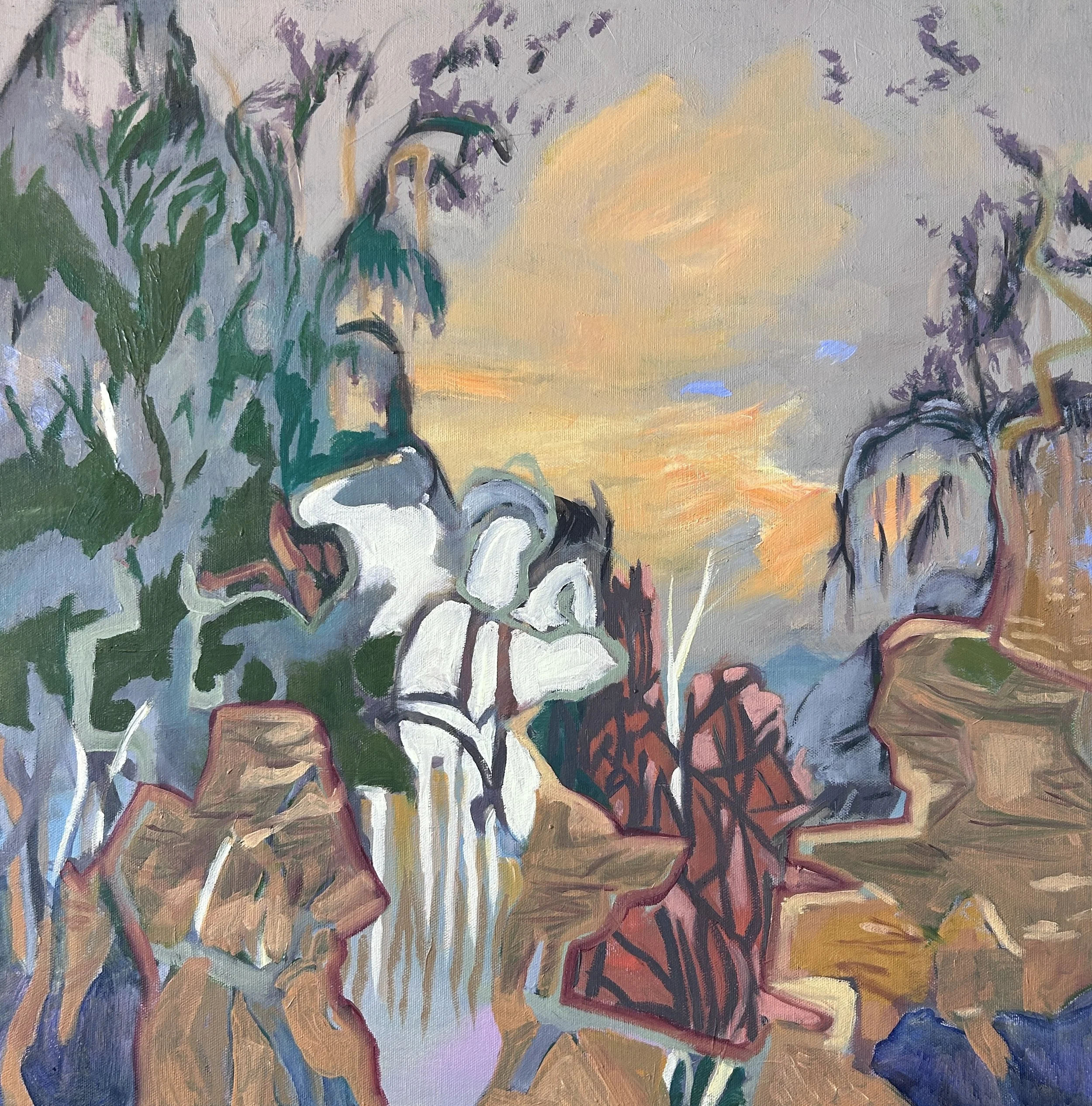 River Bluffs #2  20"x20", oil 2026  $1,200