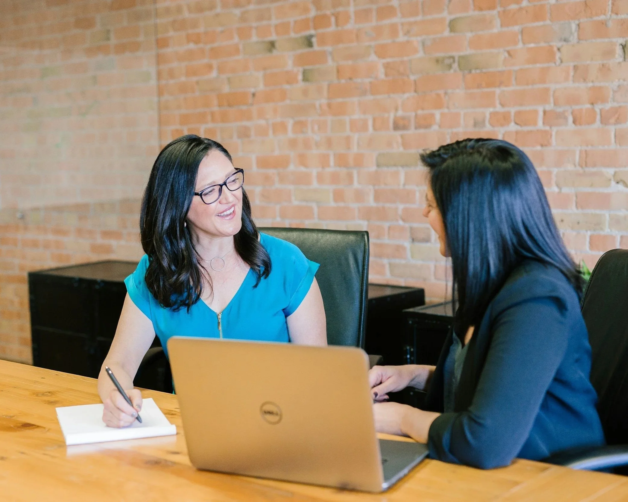 Consultant with Client