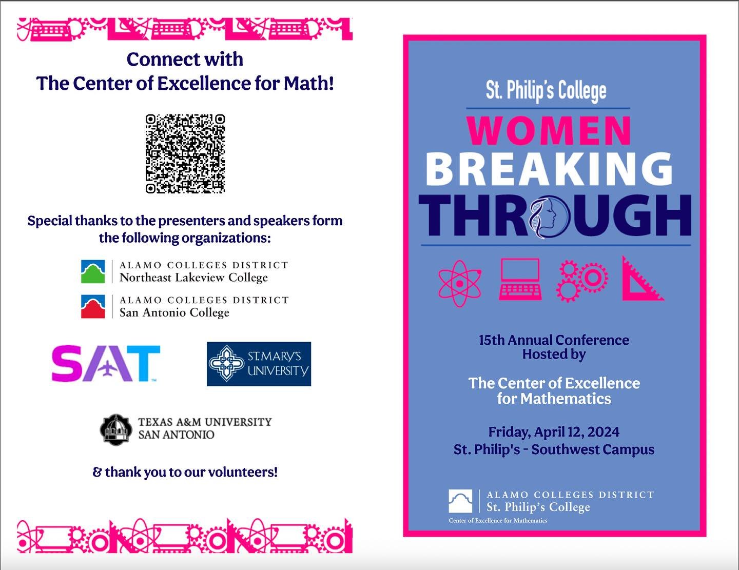 Delighted and excited for tomorrows Women Breaking Through Conference at St Philips - I&rsquo;ve my talk ready and there&rsquo;ll be a quiz ;) the STEM panel features two amazing Smyth lab alumni Zuleika Cejs and Lyndsy Stacy - hope to see you all th