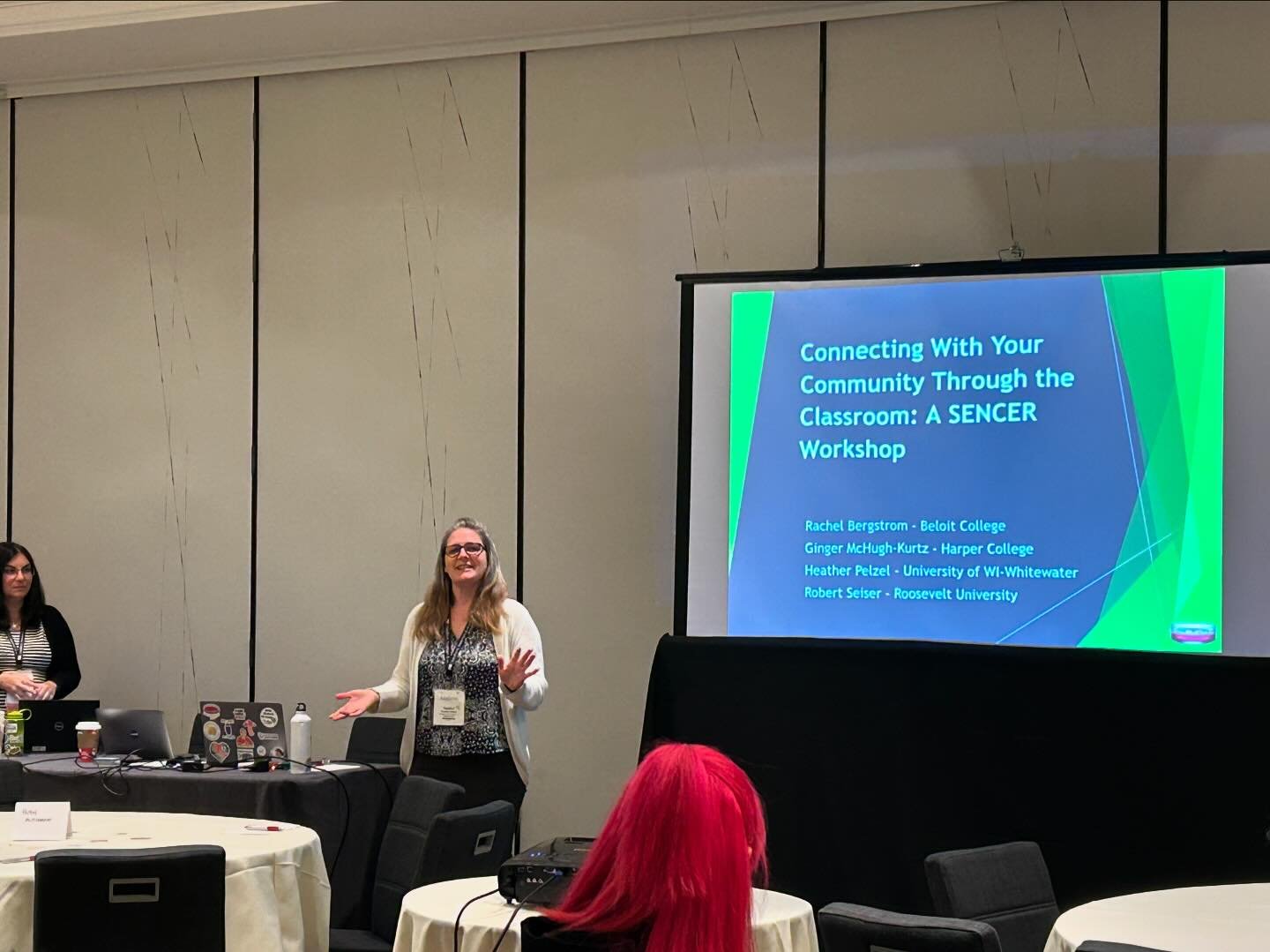 Team SENCER is in the house! Come to grand ballroom B @ncsce #fermentation #pollination #addiction #kimchi @nabt_offical @bioquested @qubeshub
