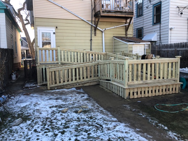 Homeowner's new ramp