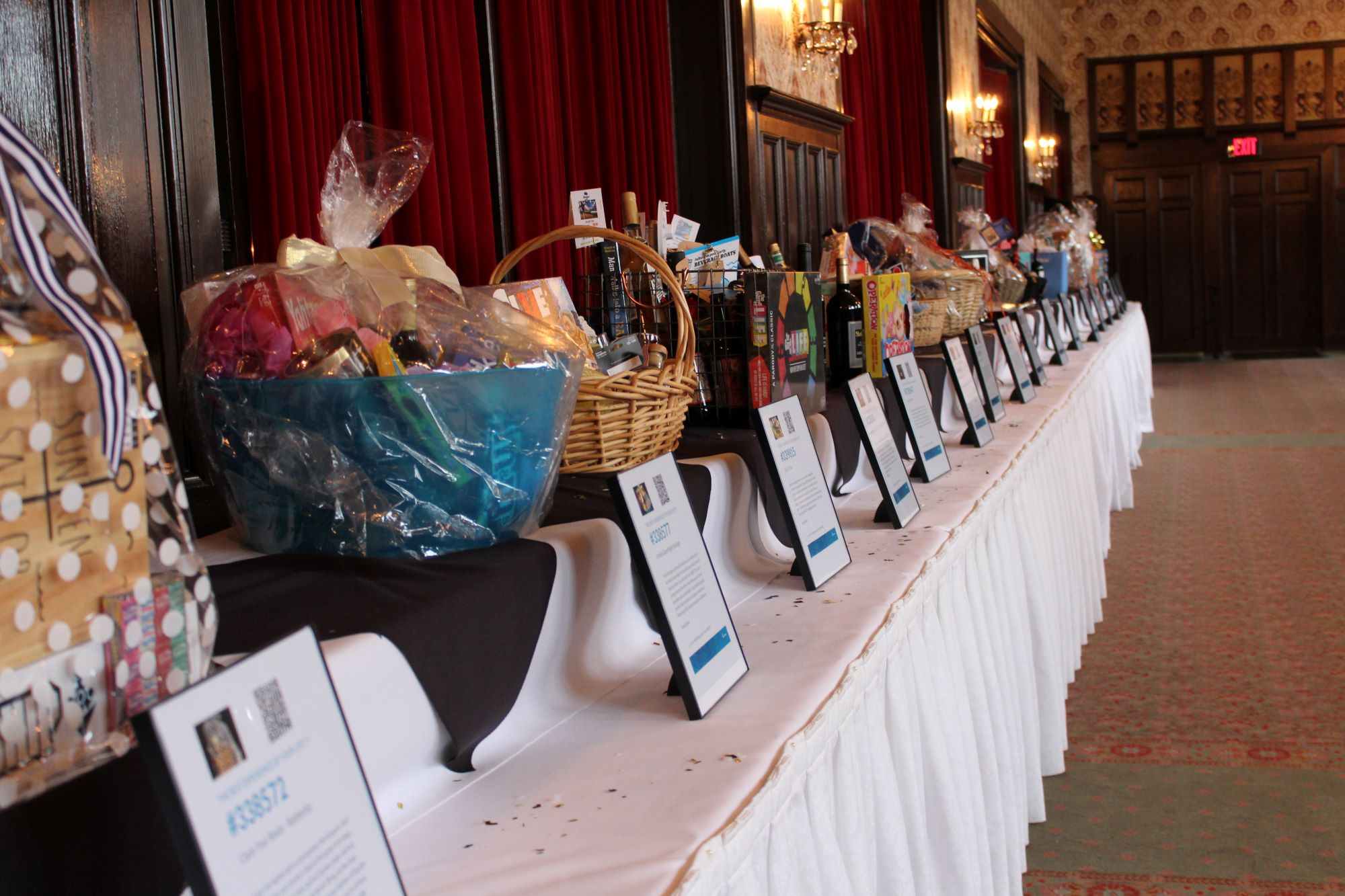 Auction Table from Gala 2018