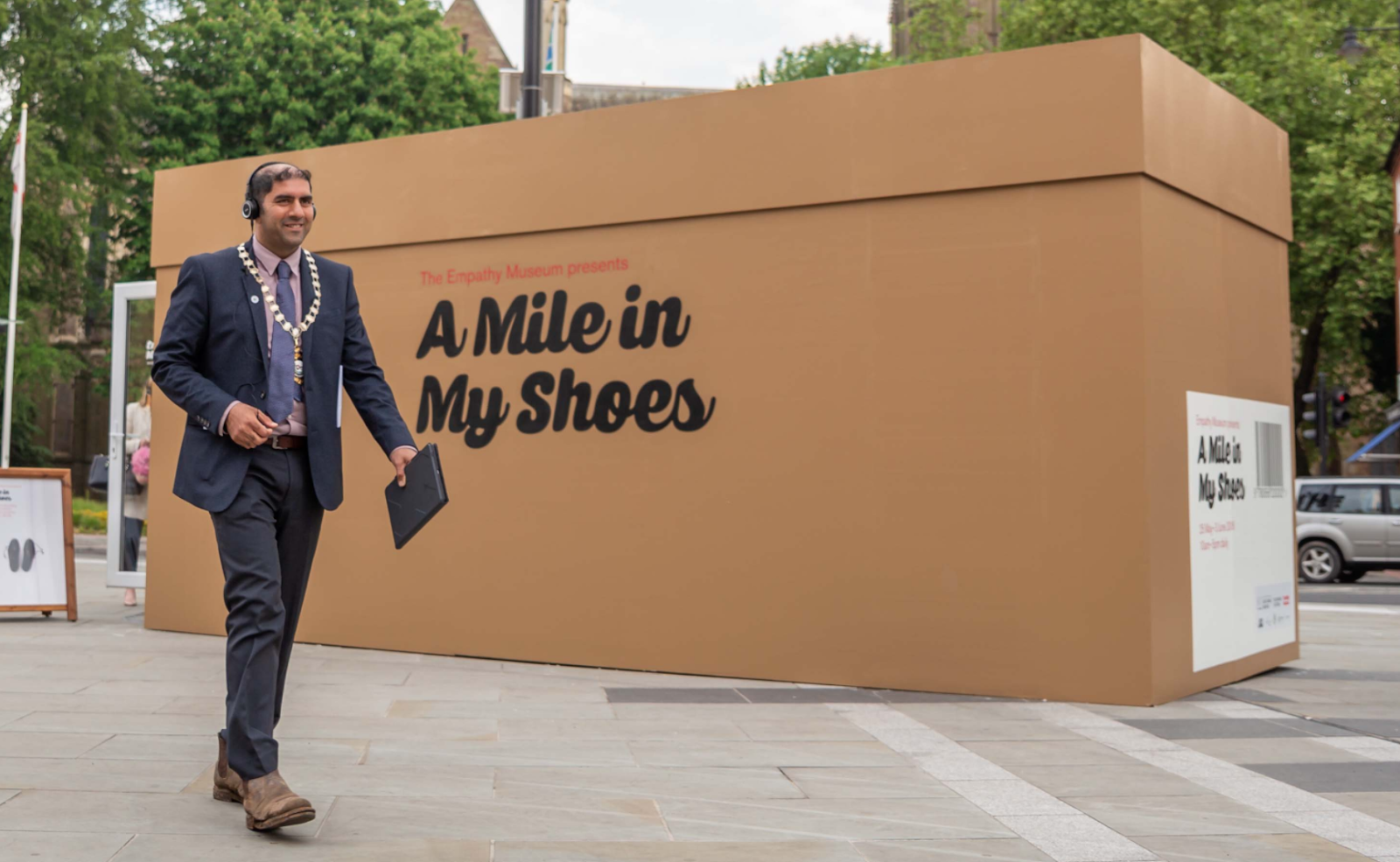 Empathy Museum | “A Mile in My Shoes"