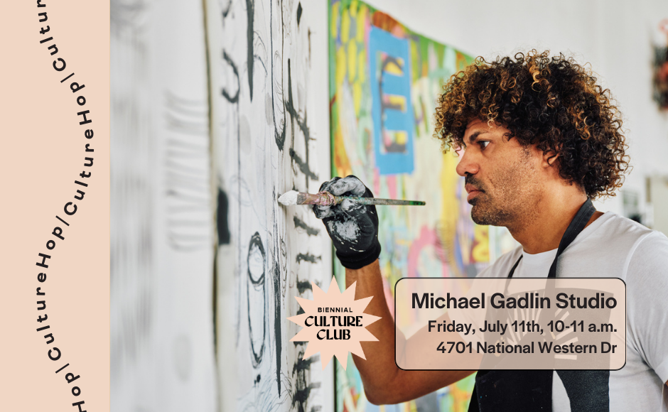 CultureHop: Michael Gadlin Studio Visit 
