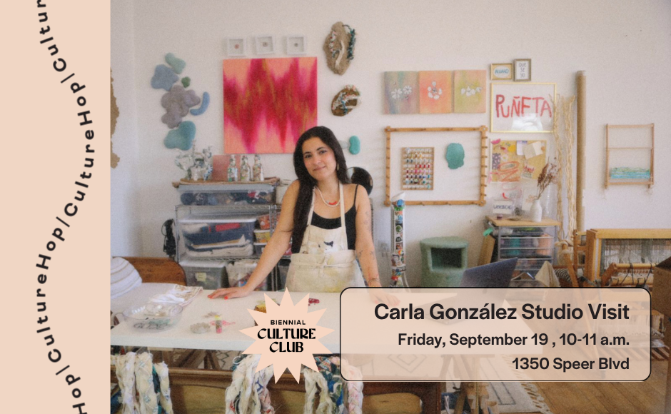 CultureHop: Carla Gonzalez Studio Visit 