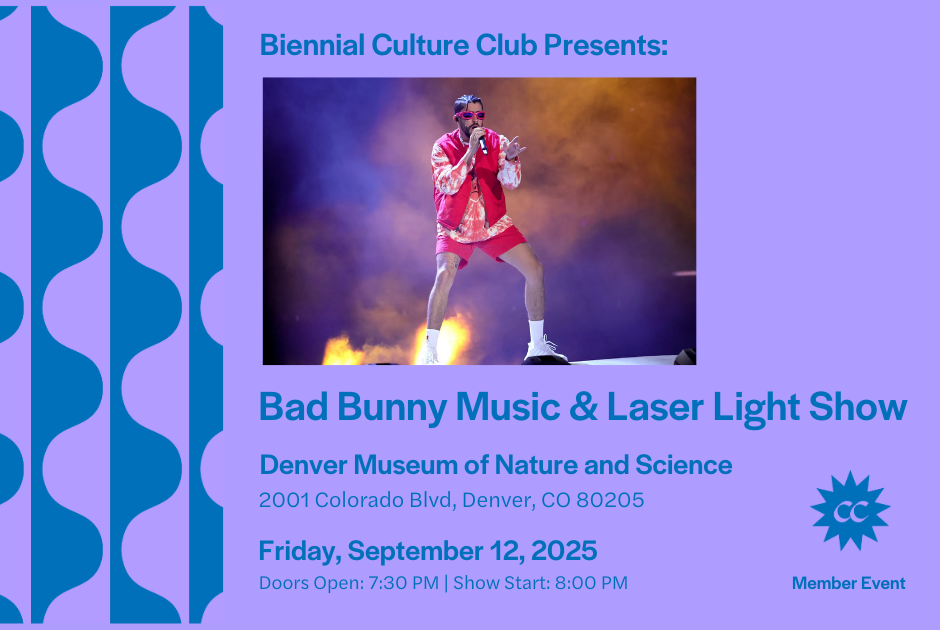Culture Club September Event: Bad Bunny Music and Laser Light Show 