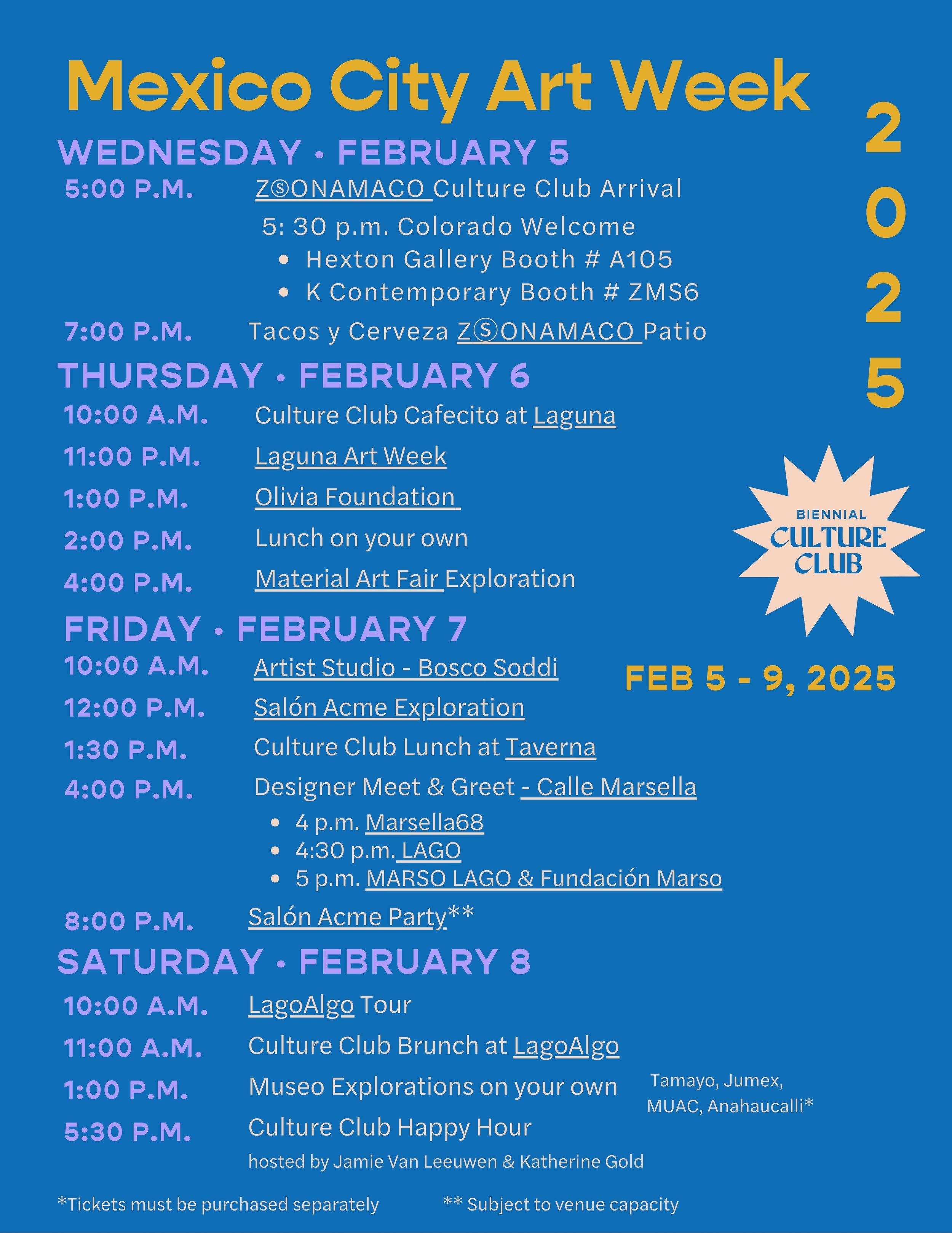 Mexico City Art Week 2025 — Biennial of the Americas
