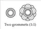 Za kanamono (grommets)