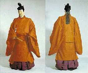 Winter kannōshi sugata , from the Kyoto Costume Museum