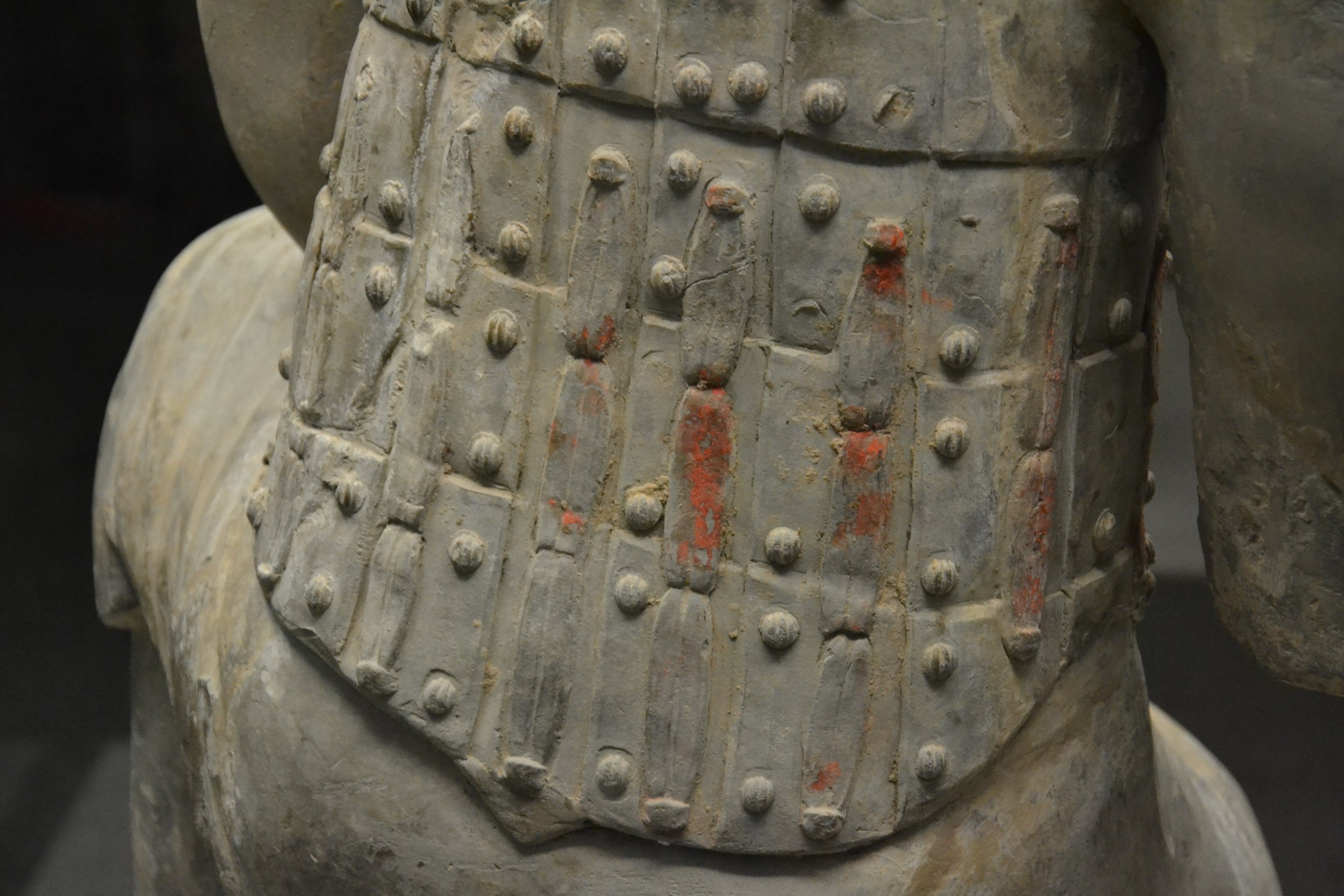 Terracotta Warrior - Pigmentation, Tomb of Qin Shihuang