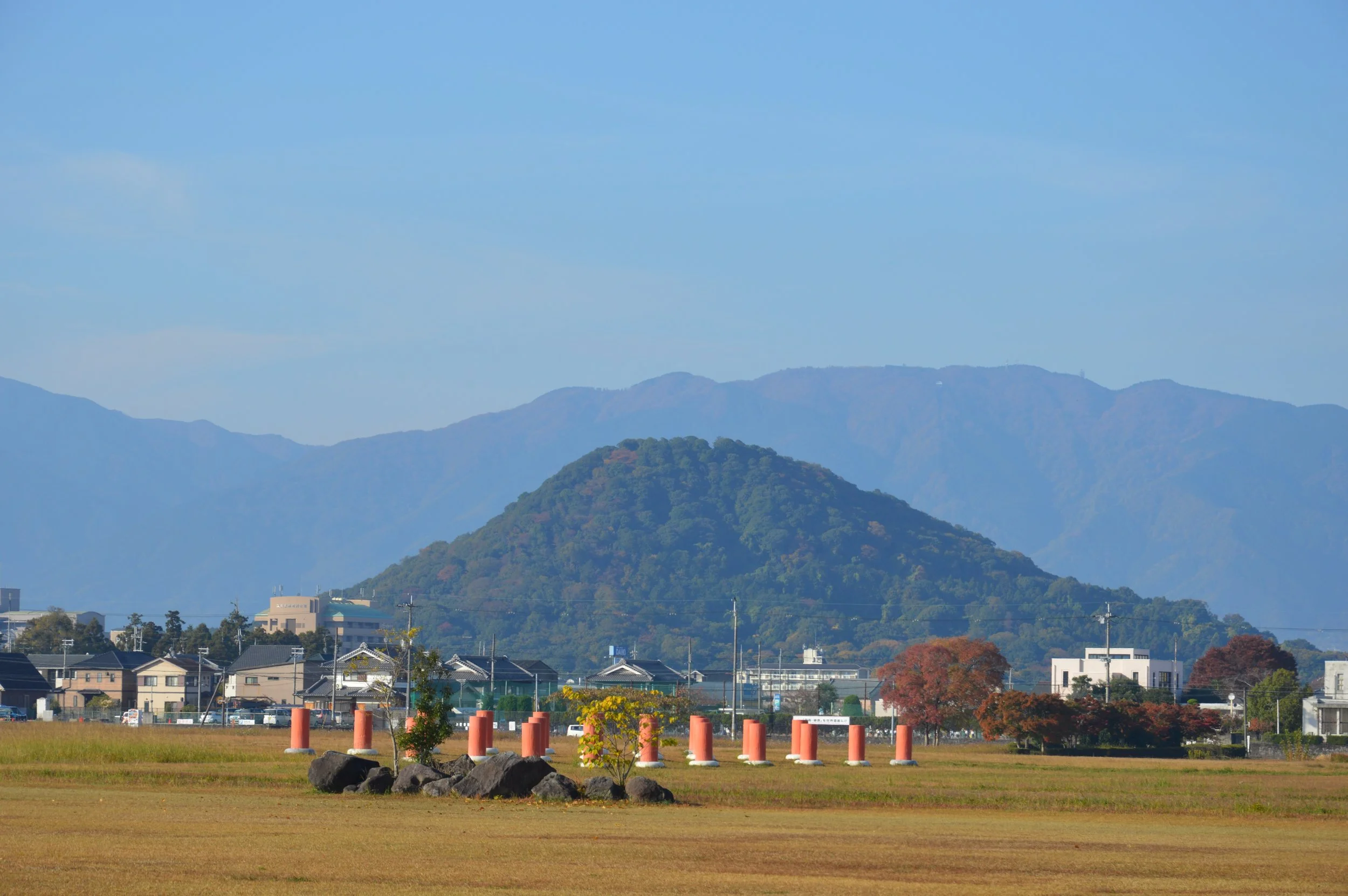Fujiwara Palace Ruins Site and Mt. Unebi