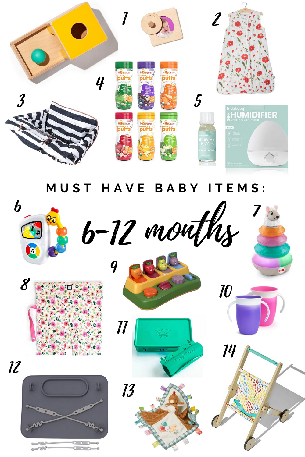 Baby Essentials: 6-12 Months