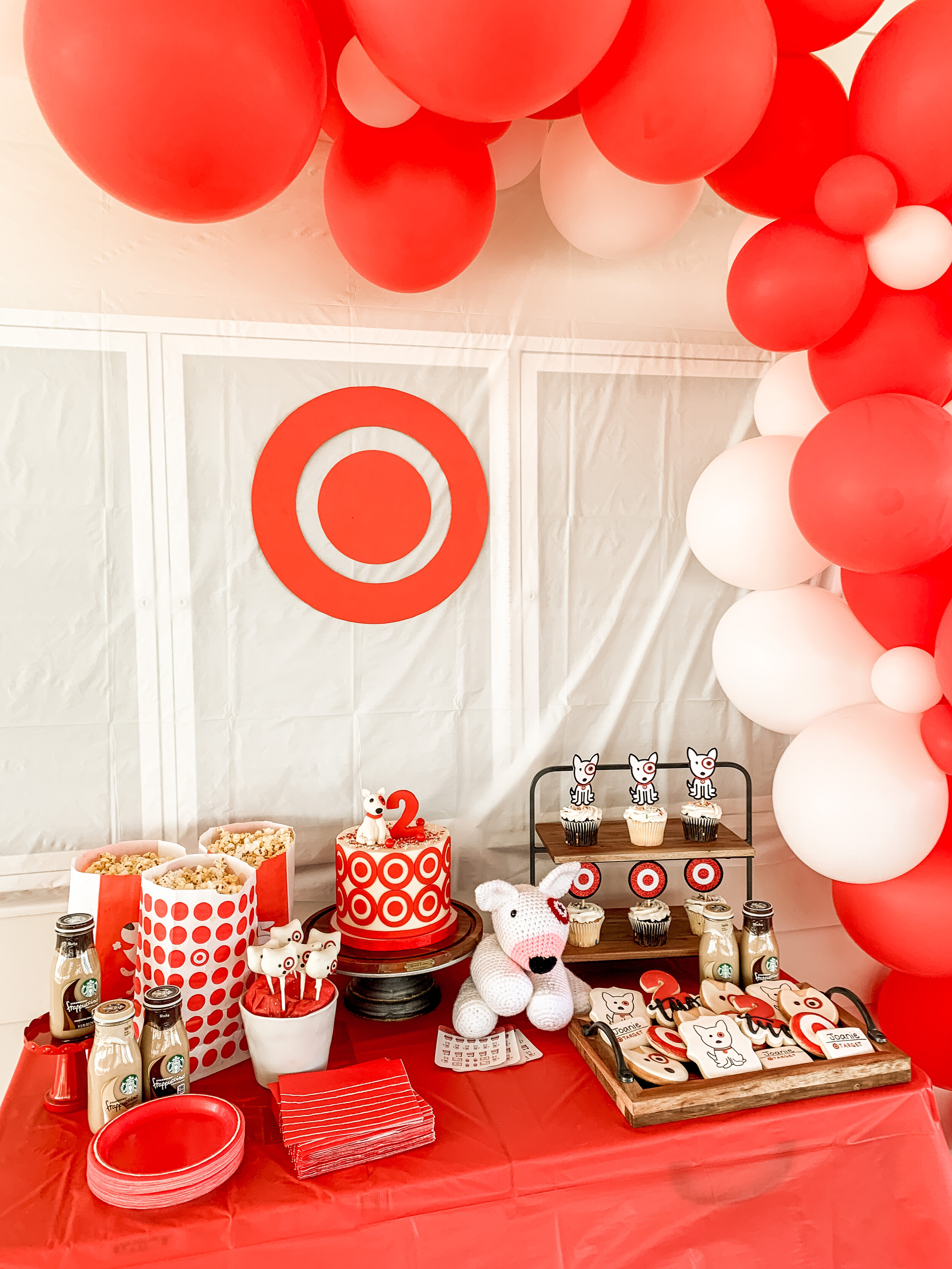 Joanie's Target themed 2nd Birthday Party — Home With Joanie