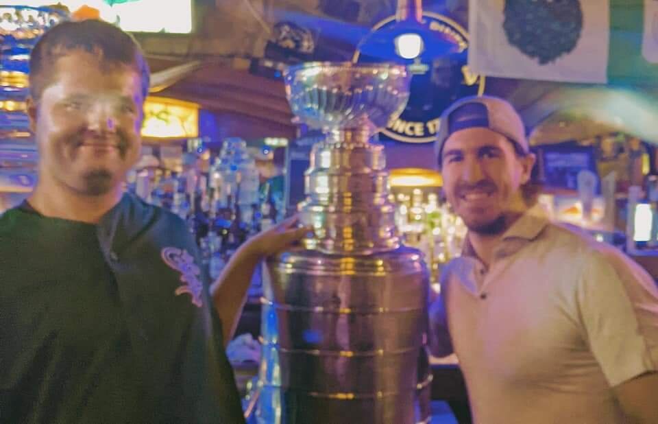 Conor with Stanley CUp Champ, Ryan McDonagh