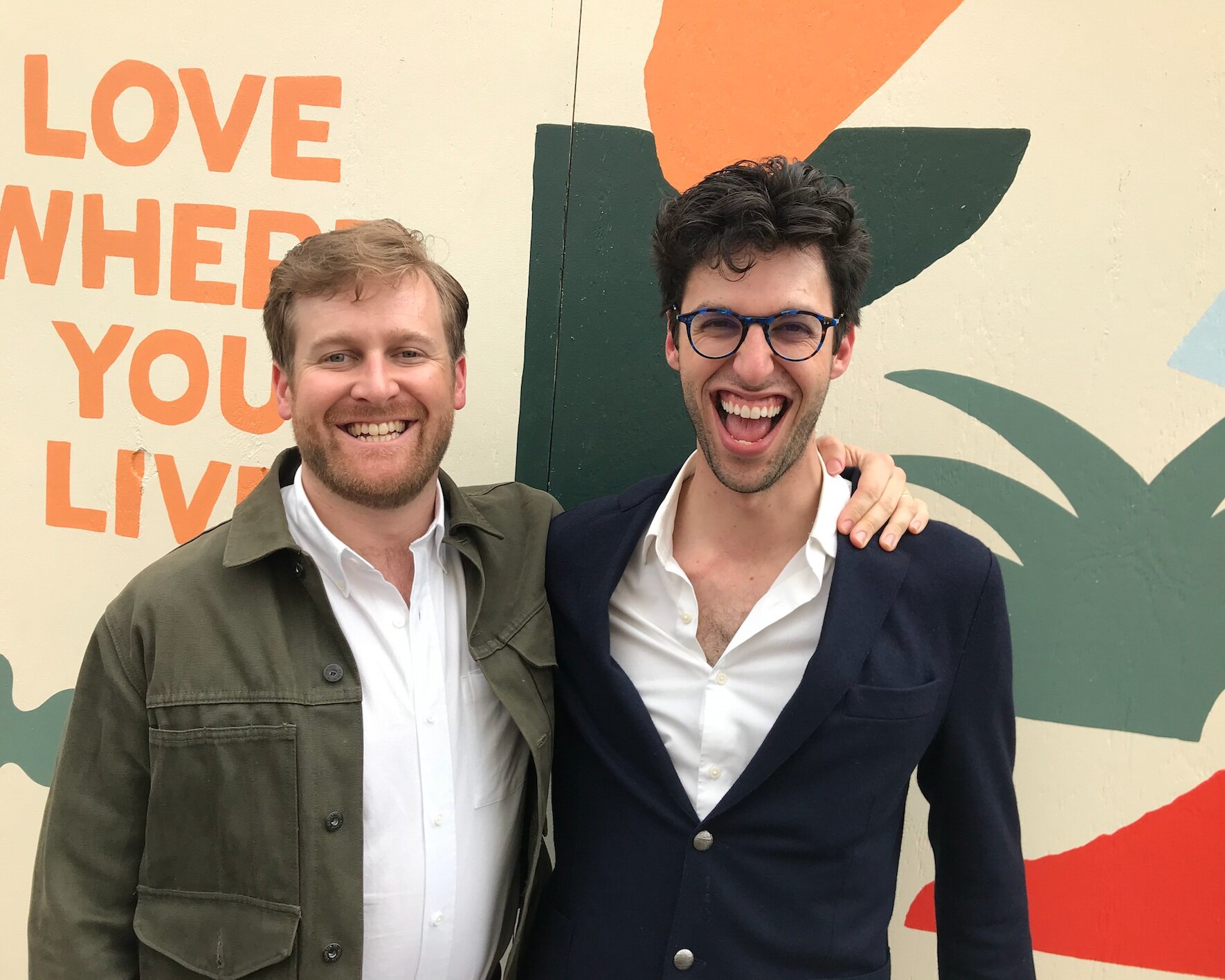 Nate Sloan and Charlie Harding