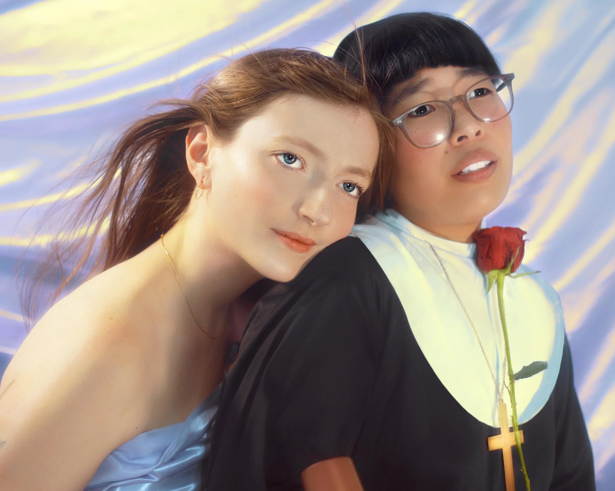 Anna Seregina and Kyle Mizono
