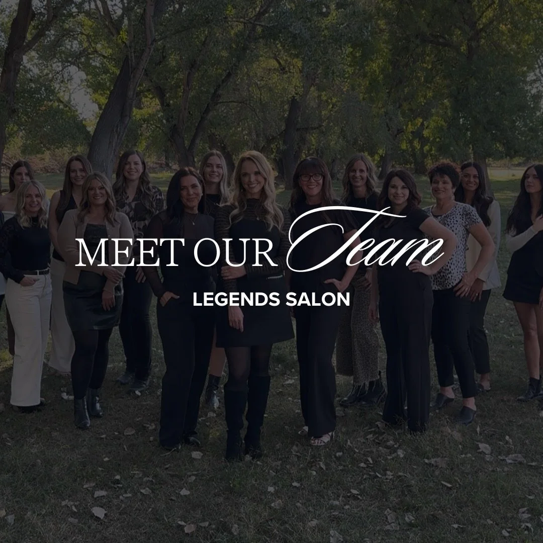 Meet our team! We have some new faces here at Legends Salon! 🙌🏼✨ From hair to lashes to esthetics and more, we have someone for you! 🔗 Use the link in our bio to read more about everyone and book your appointment for whatever service you&rsquo;re 