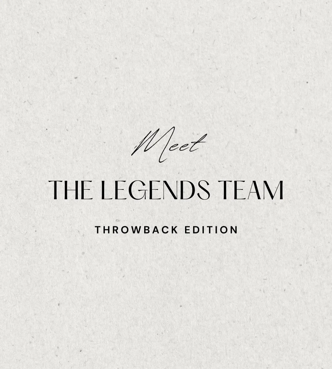 The Legends team ✨throwback edition ✨

This is who you&rsquo;re booking an appointment with! 😊 Thank you to all of our clients for letting us do what we love! 🫶🏼
&bull;
&bull;
&bull;
#throwback #thisiswhotrend #stgeorgesalon #stgeorgeesthetician #