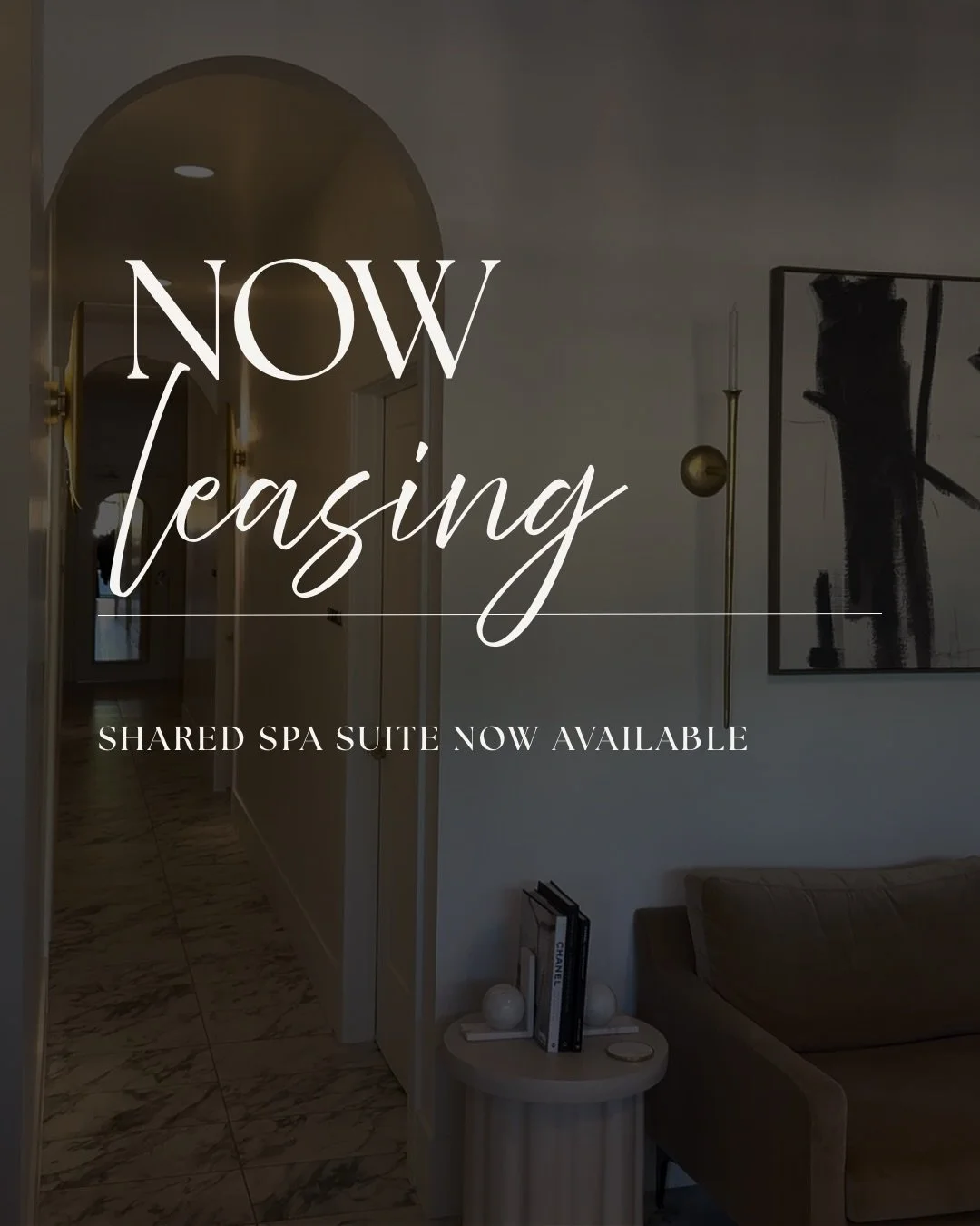 ✨ NOW LEASING ✨

Are you looking for the perfect place to grow your beauty business? 🤍

We currently have a beautiful shared spa suite available at Legends Salon &amp; Spa, perfect for an esthetician, lash artist, waxing specialist, or other beauty 