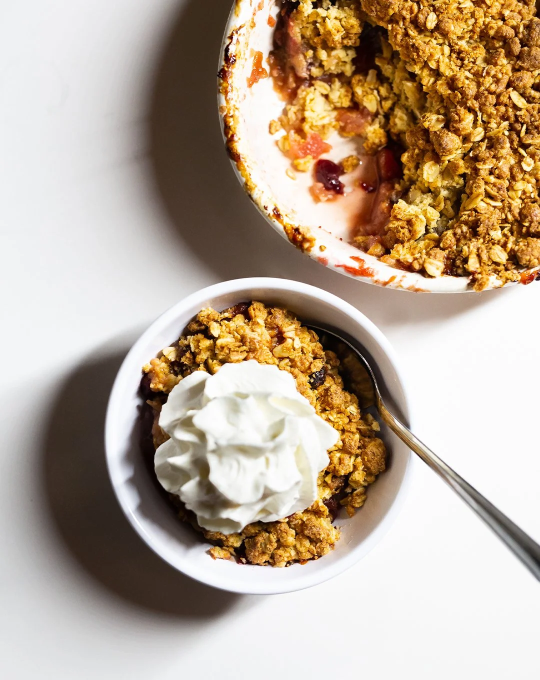 Warm apple and blueberry filling, topped with our house-made crumble and a dollop of homemade whipped cream. Comfort in every bite!
...
Available at dinner!
Daily Dinner: 5P-10P

#parisbornbrooklynfed #dessert #applecobbler #risbo