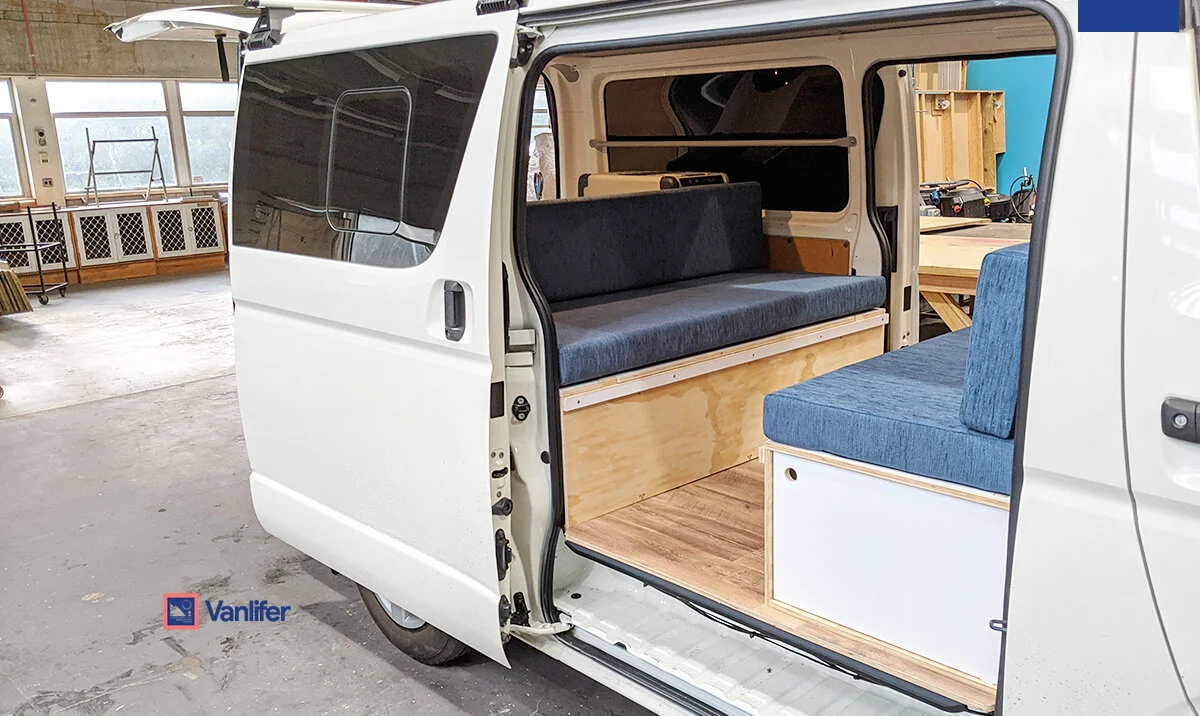 toyota hiace van camper conversion