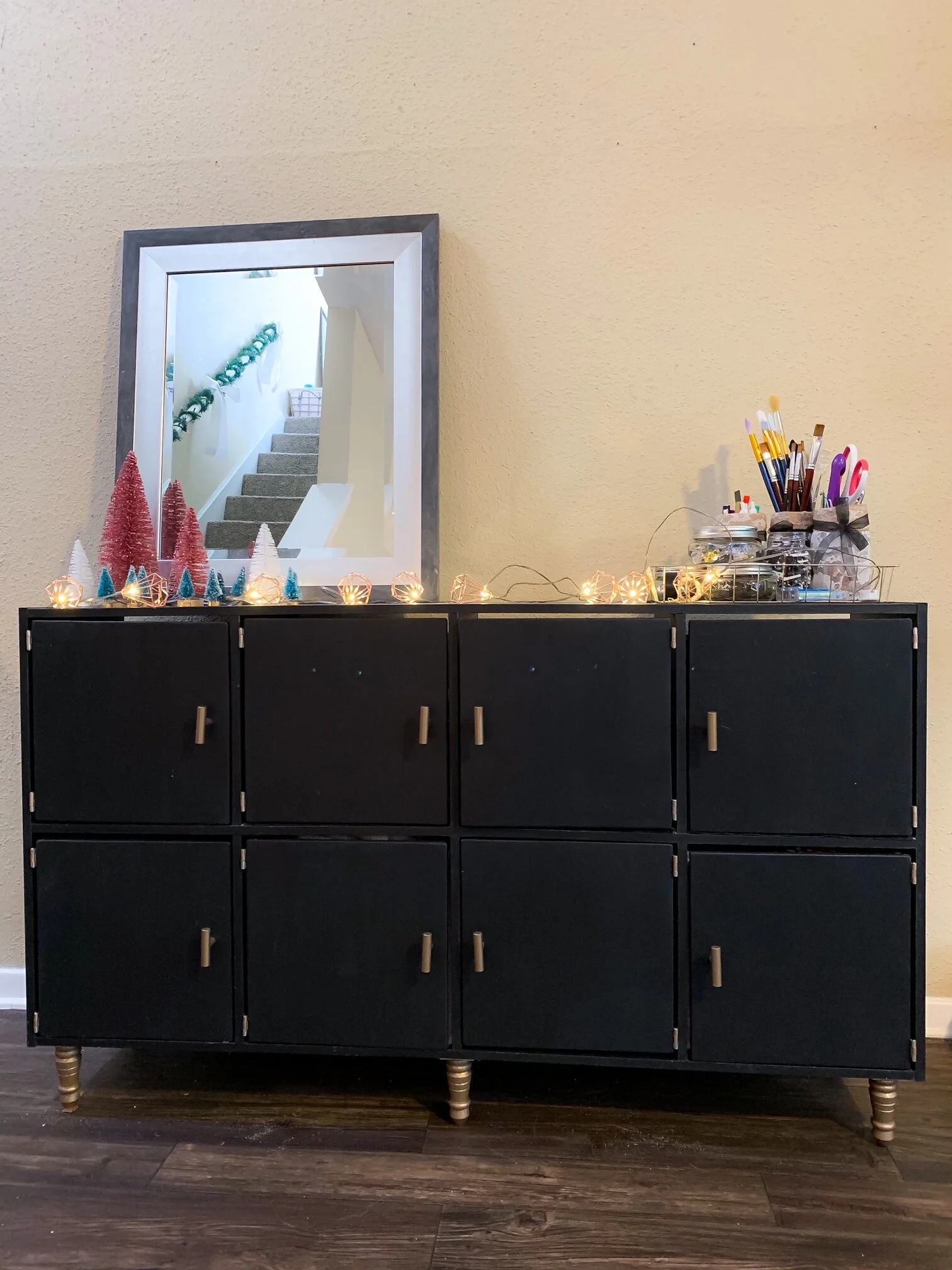 Cringey Cubby to Chic Cabinet