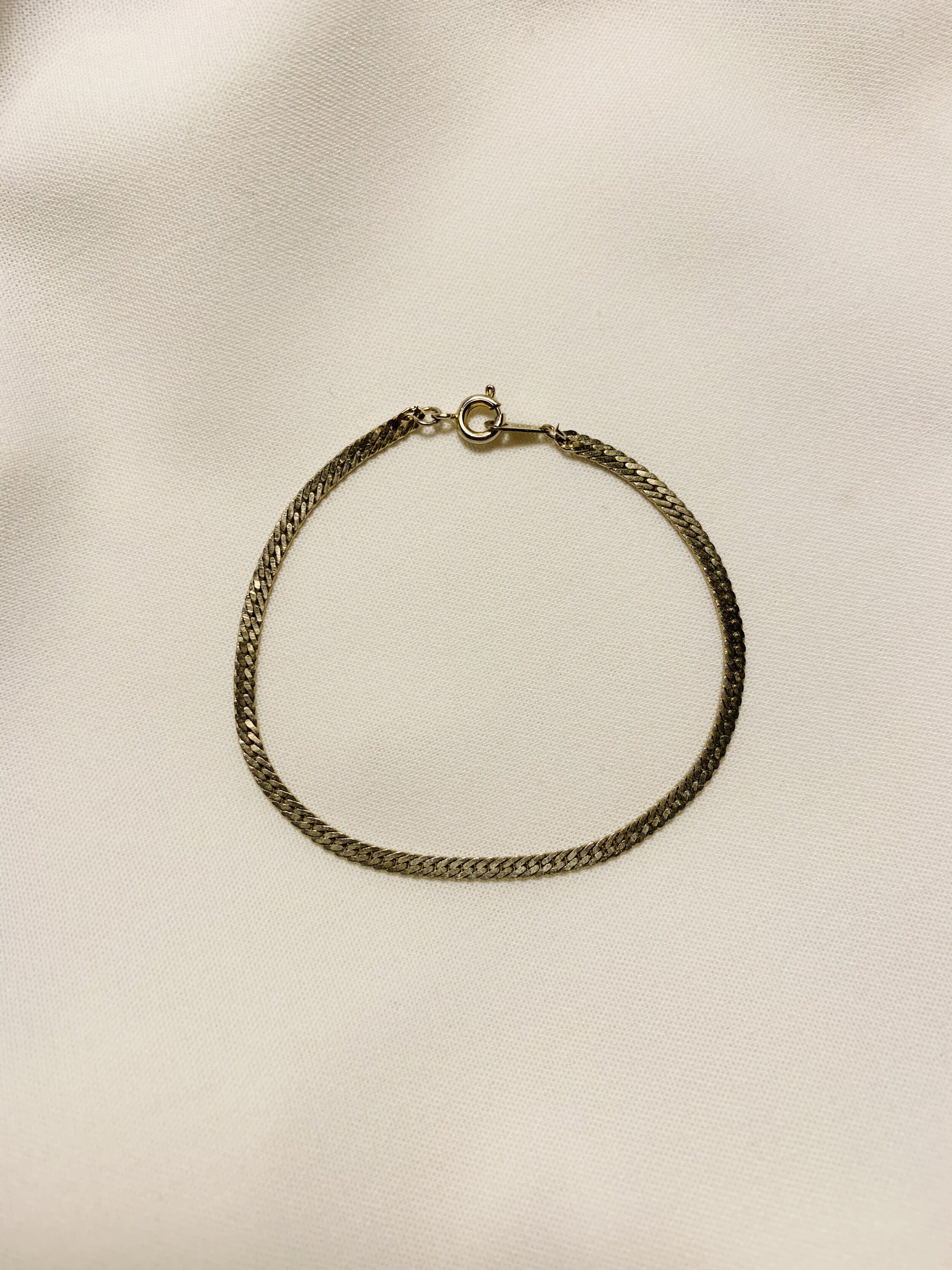 Vintage Snake Chain Bracelet