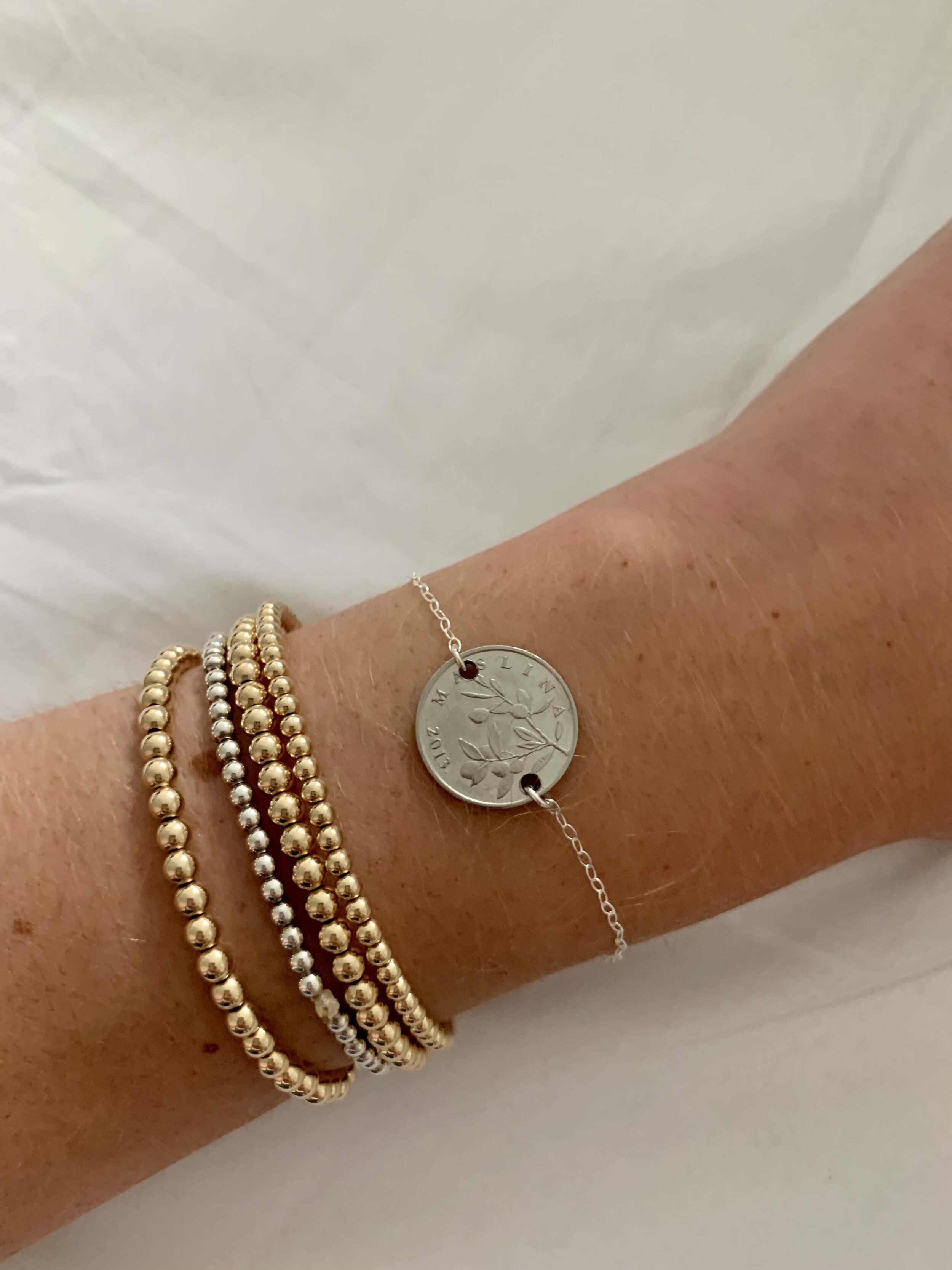 Coin Bracelet