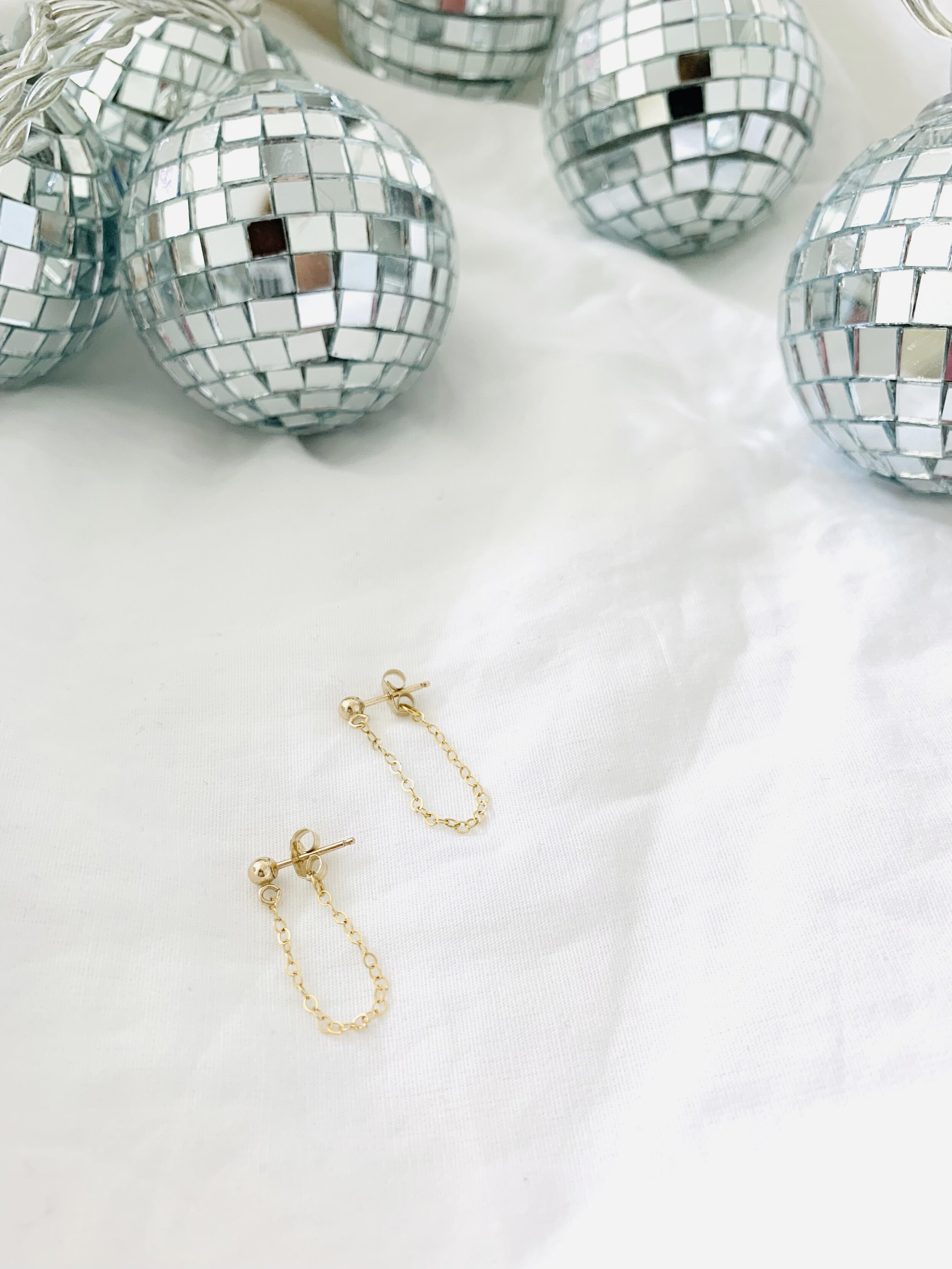 Disco Chain Earrings