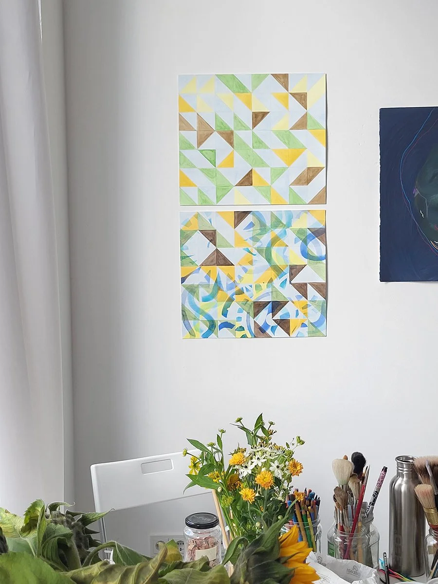 SunflowersOnStudioWall.jpg