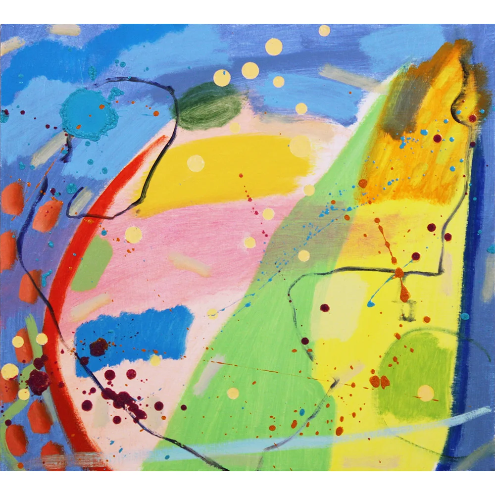 Gliese 667 to Arneb (2013), 51 x 56 cm, oil on linen, sold