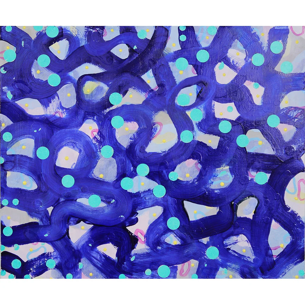 Mangroves (Computation 1) (2014), 51 x 61 cm, oil on linen