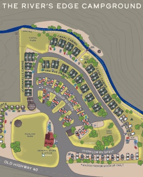 RV Sites — River's Edge Campground