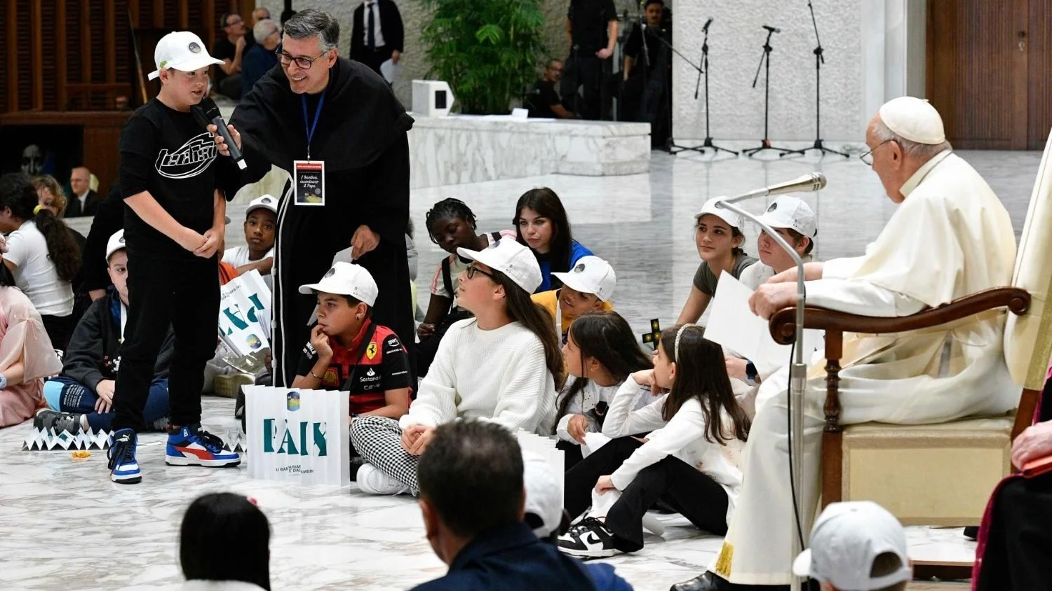 We are Superheroes: A Clear Message from Pope Francis to 7,500 Children