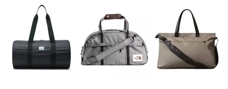 (The North Face - $79) (Herschel - $29.99) (Everlane - $88)