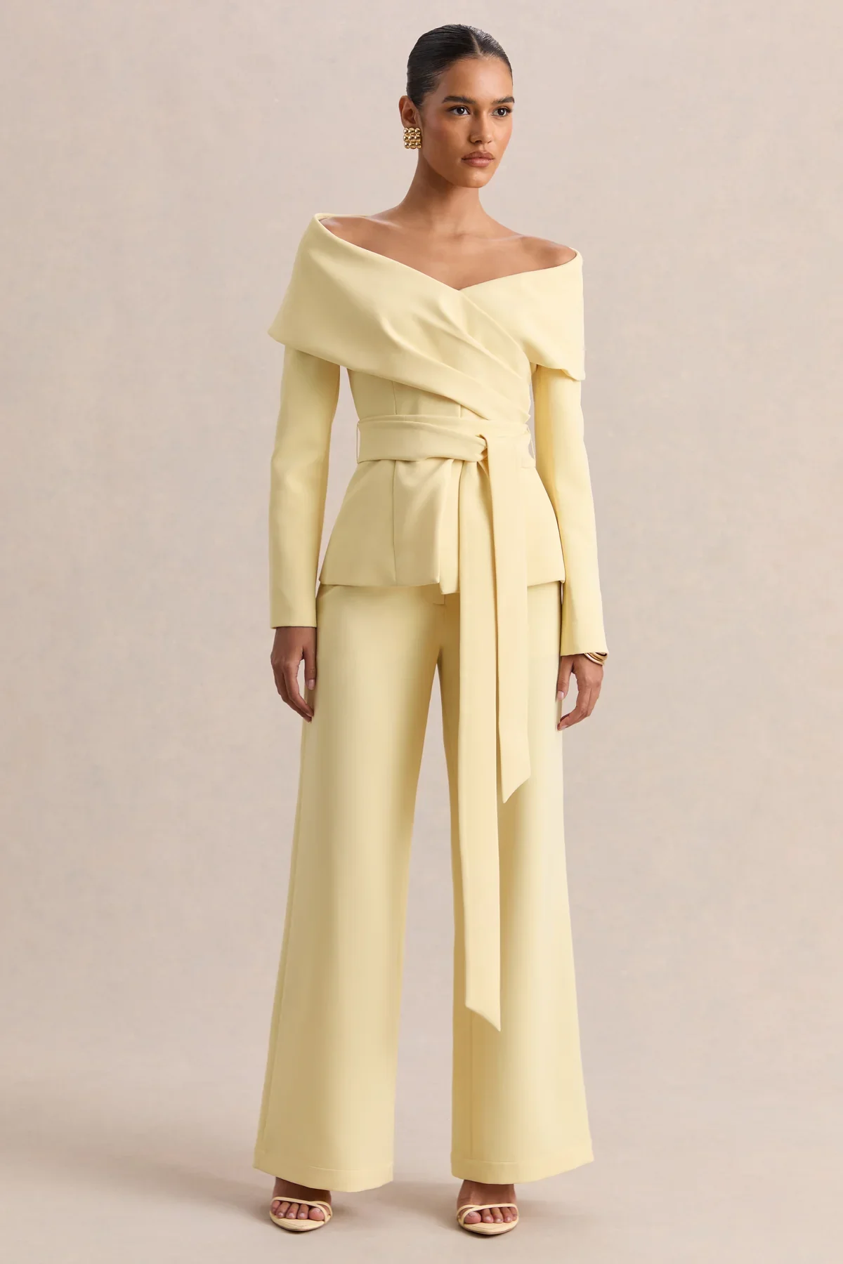 CL13730712106_ECM_HR_CL137307121_-_Empress___Lemon_Bardot-Neck_Tailored_Top_01.webp