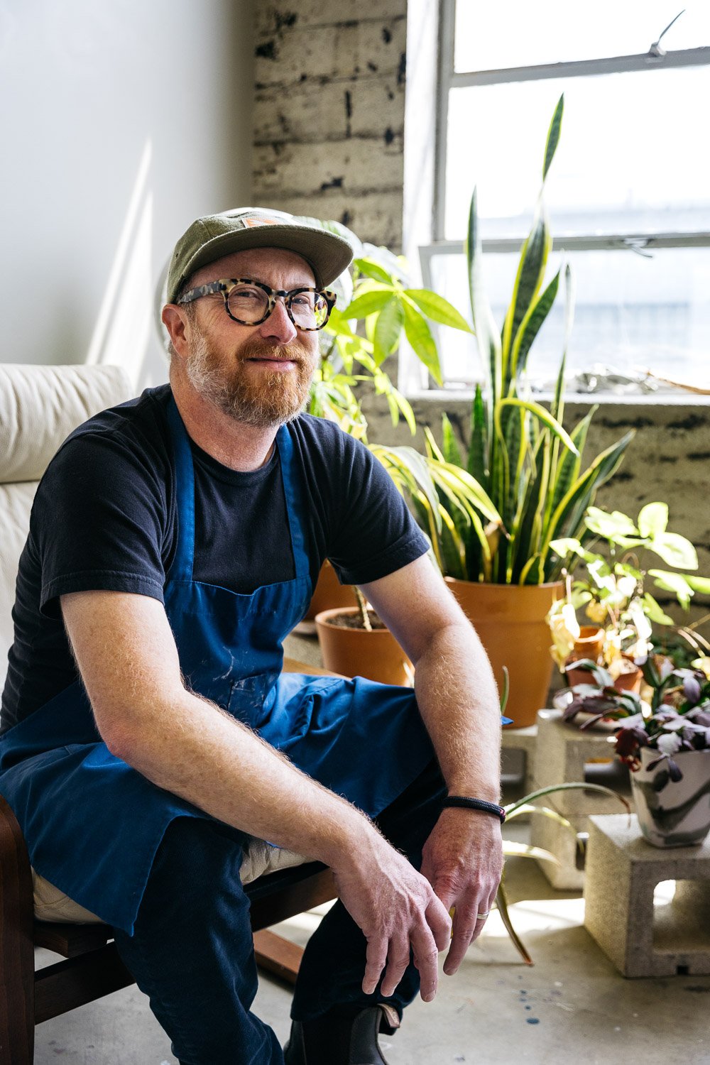 studio visit artist portrait of Scott Jennings by Allison Busch 