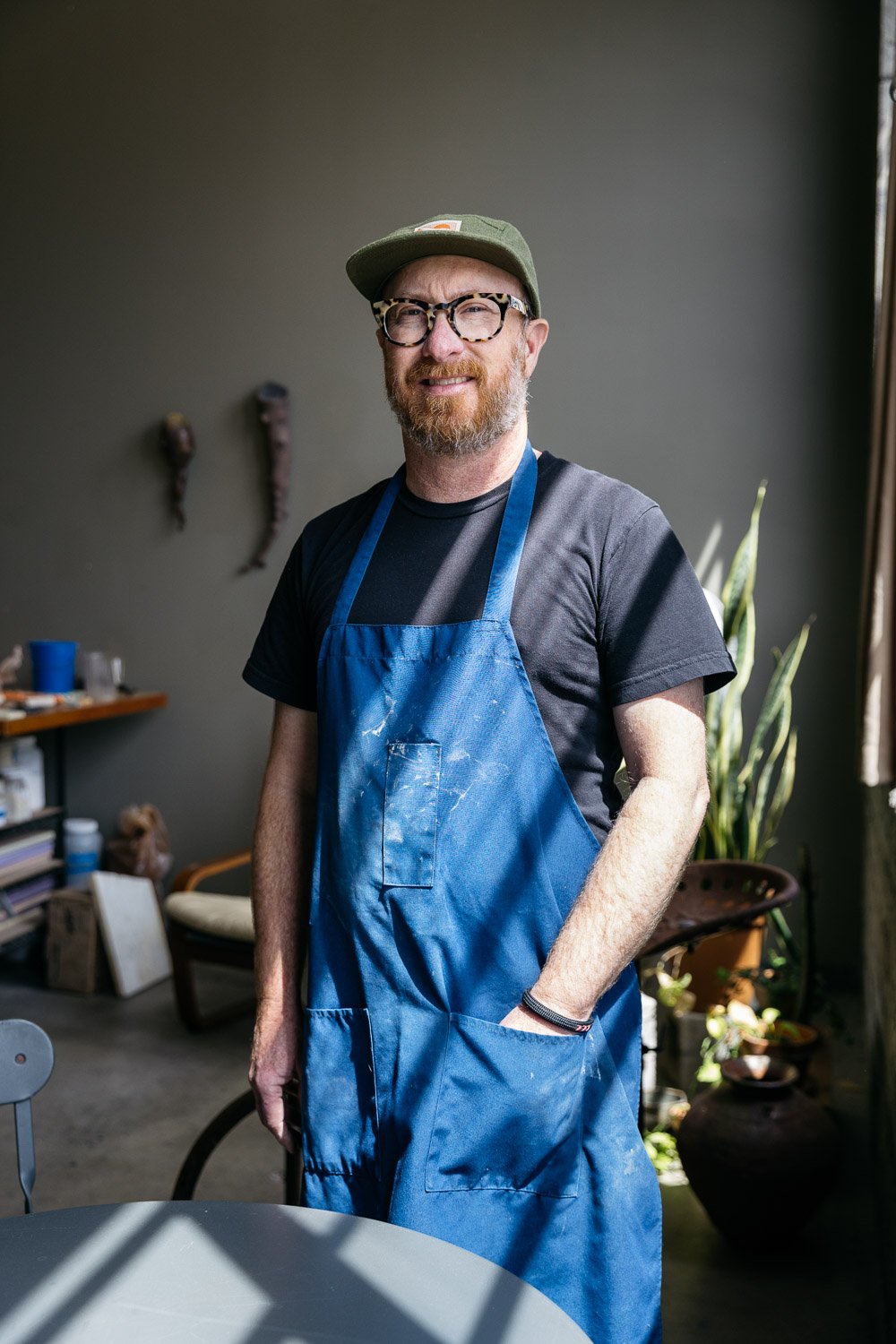 studio visit artist portrait of Scott Jennings by Allison Busch 