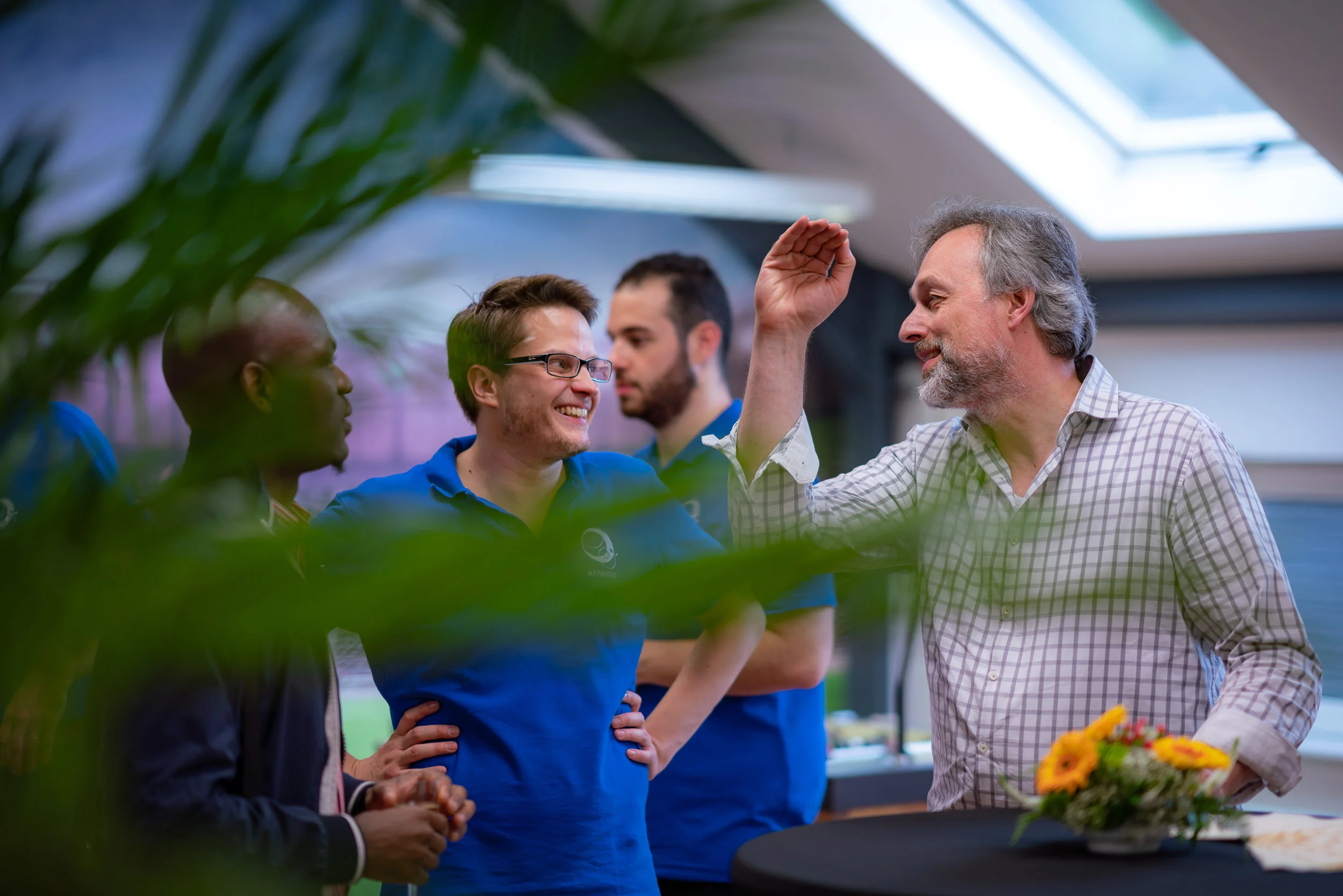 Family day in a company in the Brabant. Photograph taken by a co
