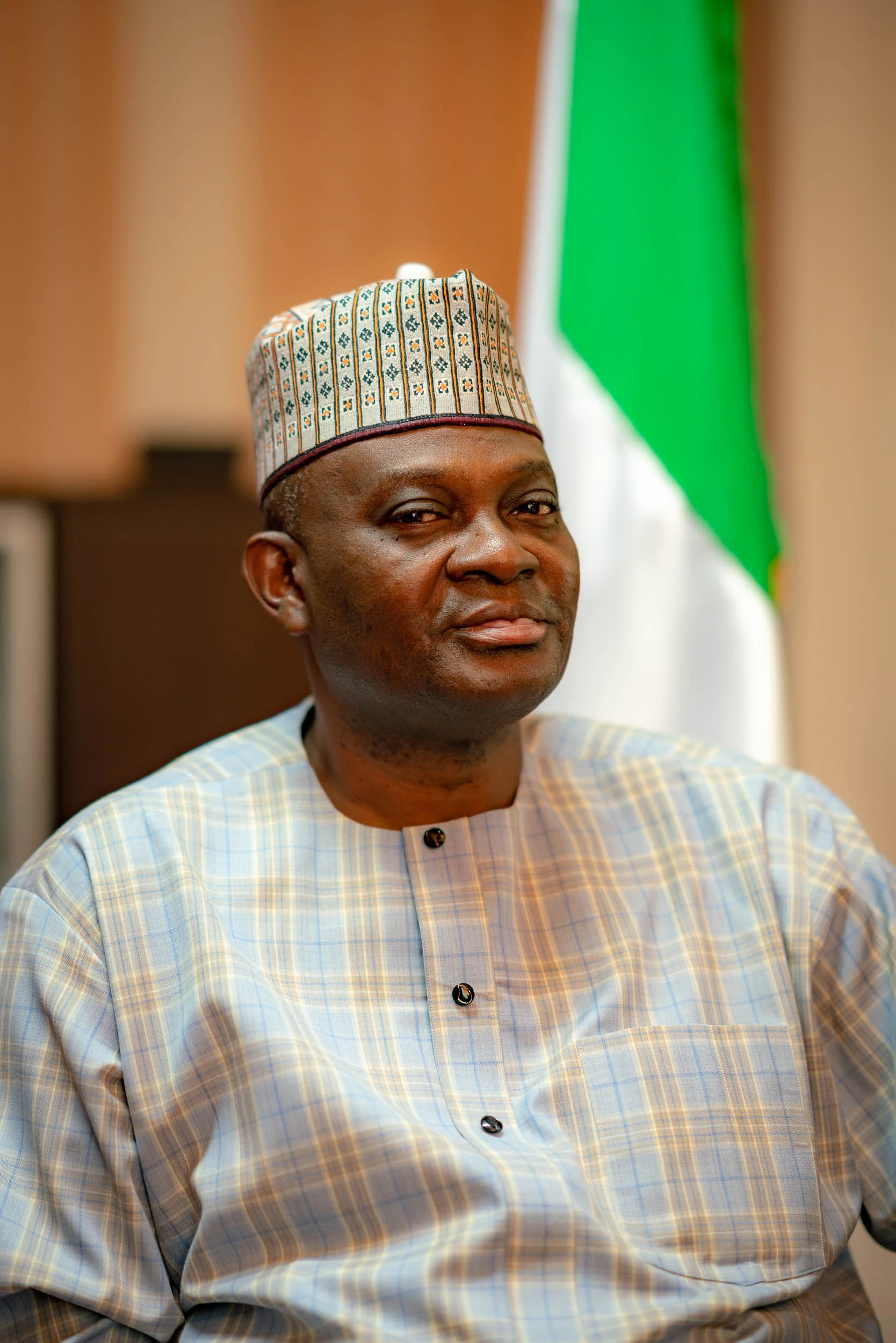 Ambassador of Nigeria taken by a photographer in business