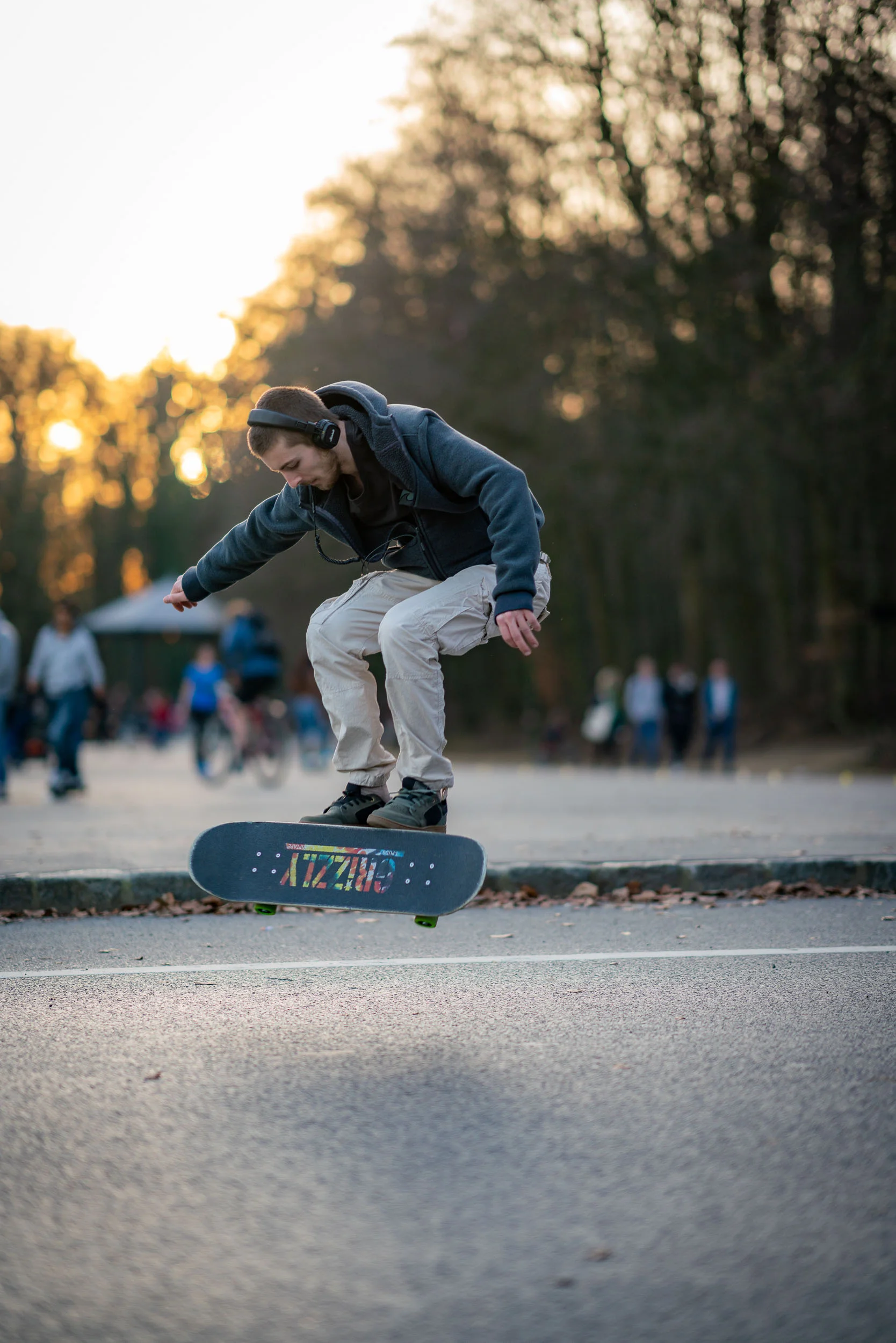 Photograph of an event in Bois de la Cambre