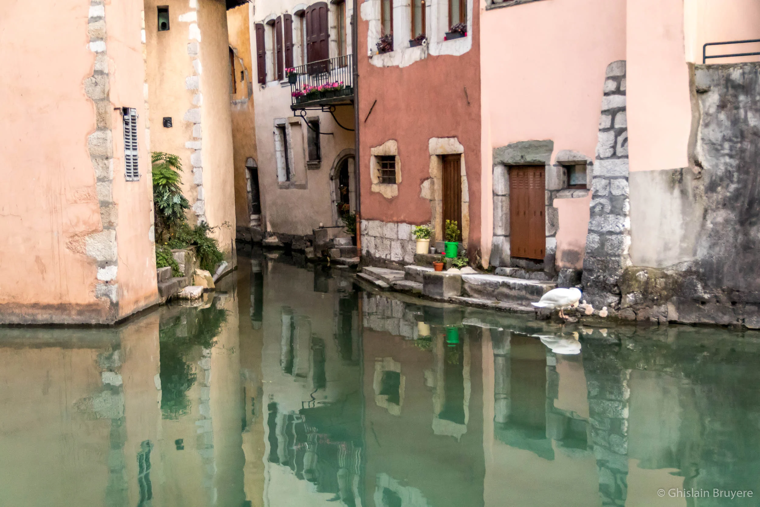 Photographe en voyage à Annecy