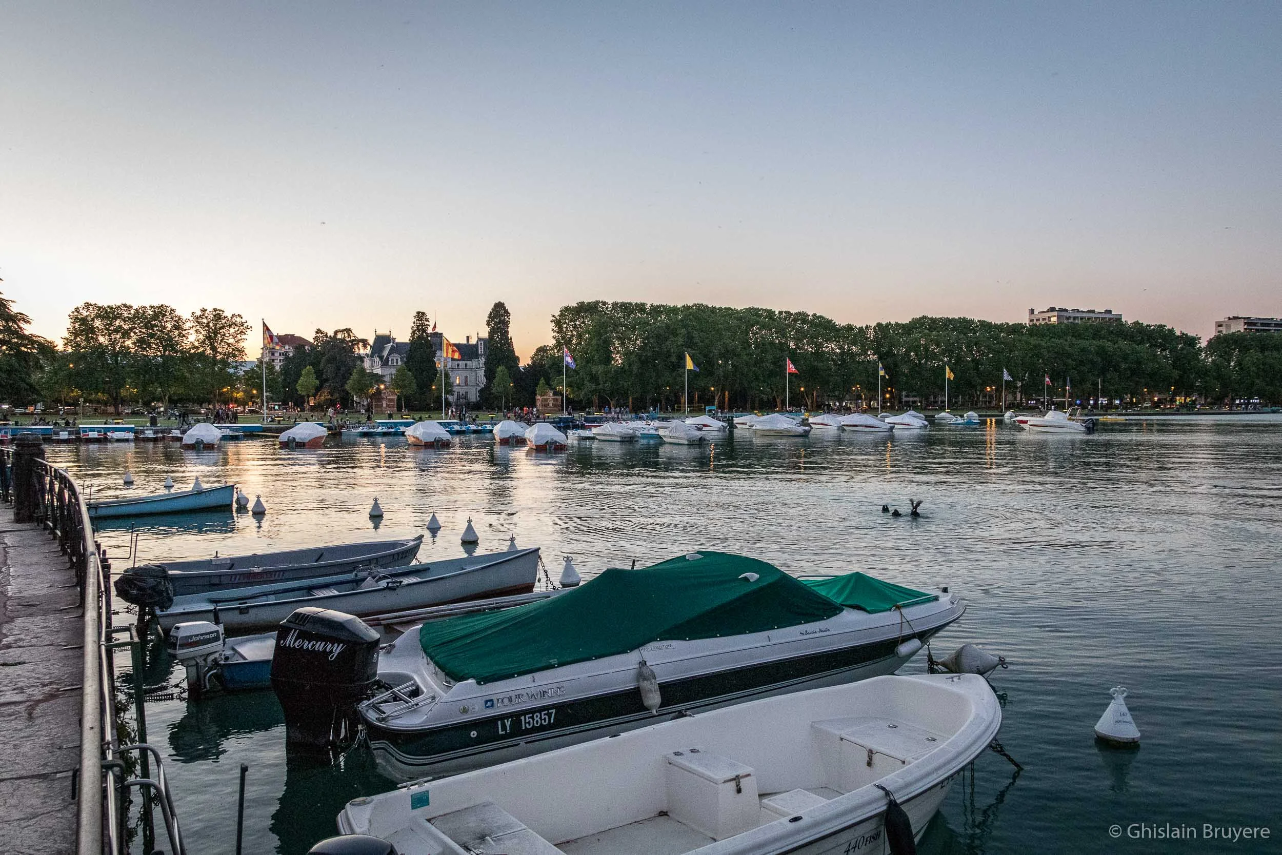 Photographe en voyage à Annecy