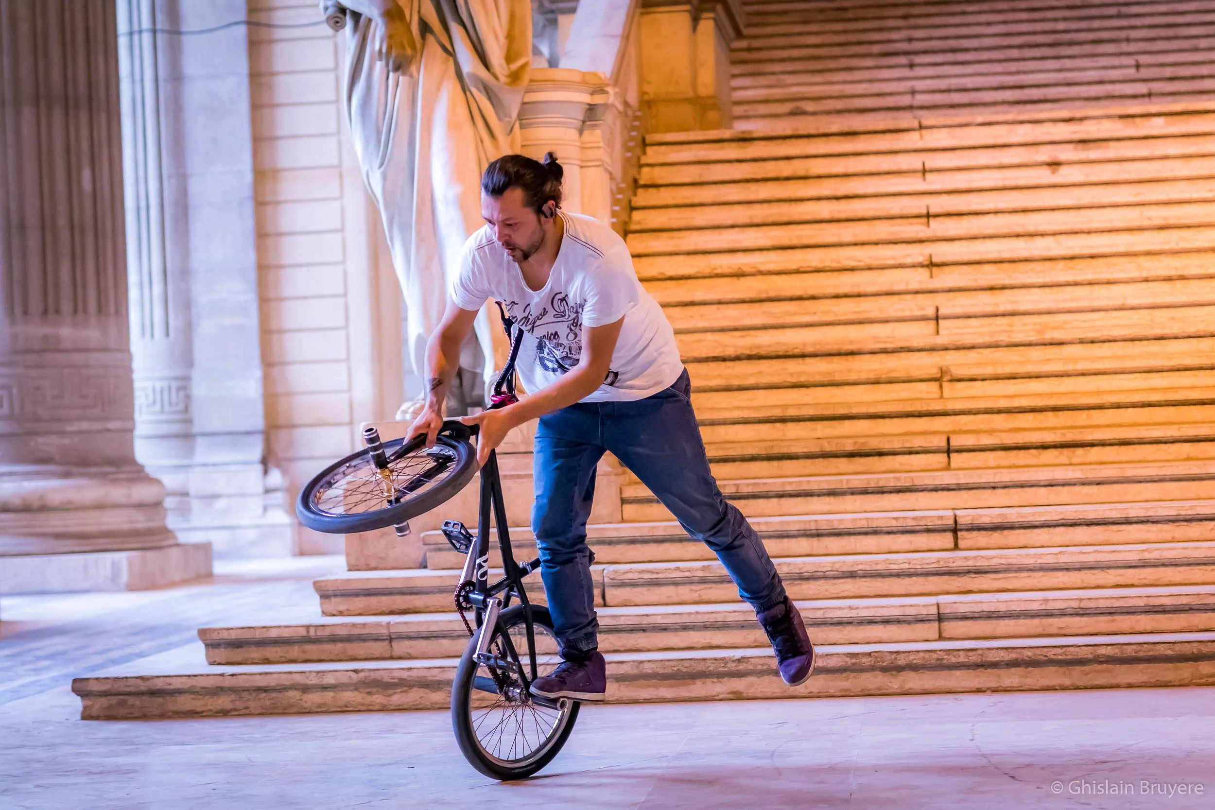 Photographe de Bruxelles se baladant dans les rues