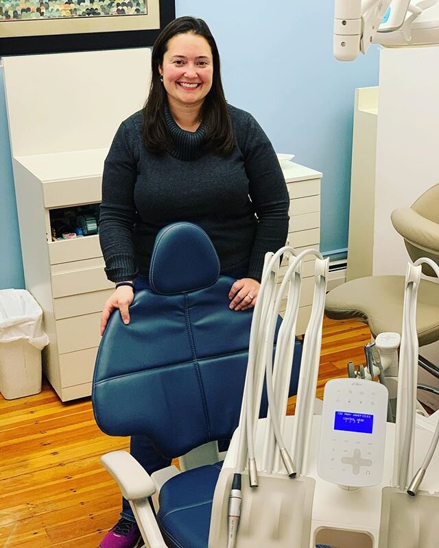 Beyond excited to go to work tomorrow with brand new dental chairs!!! #adec #adecdental #pattersondental #eastmilrondental