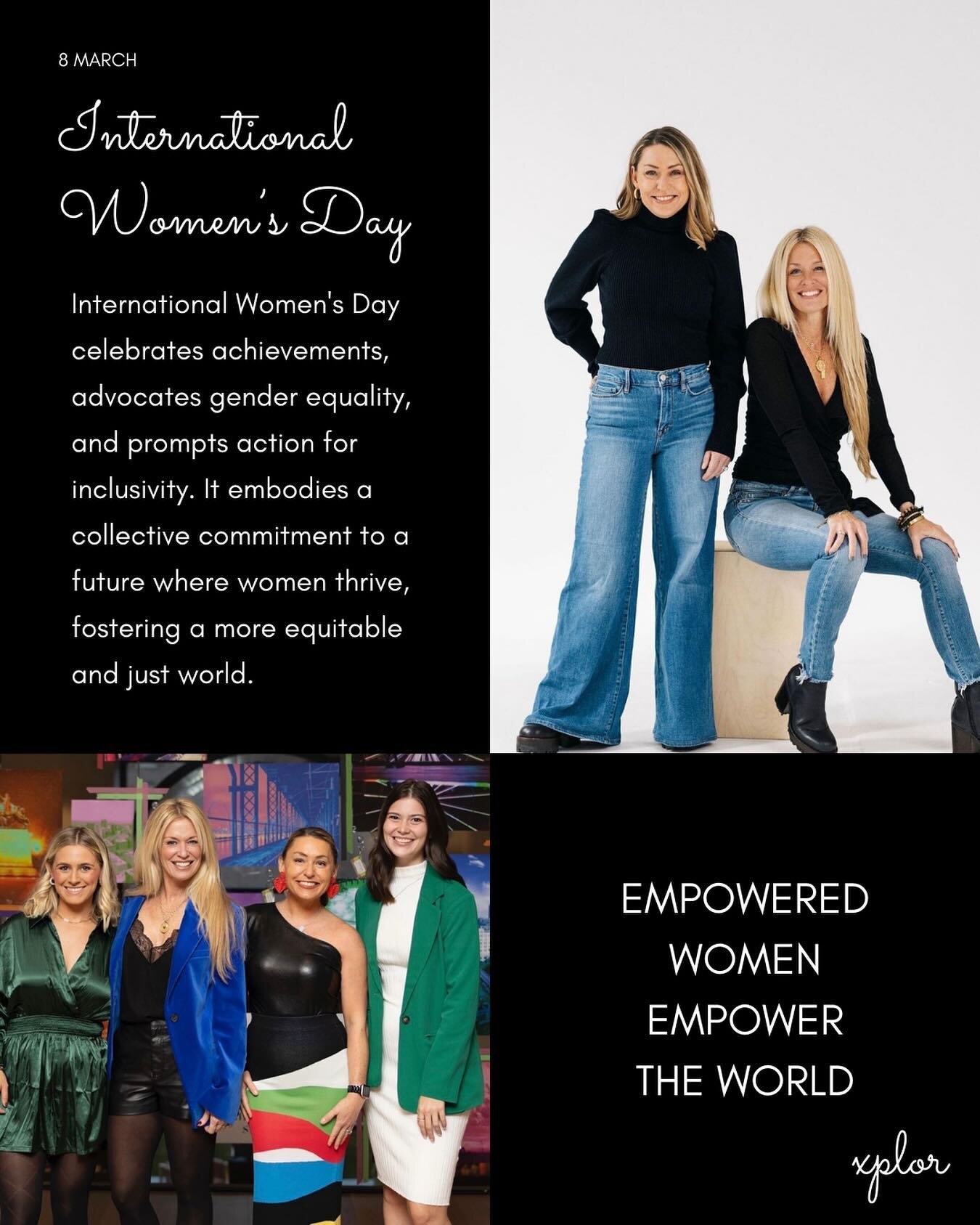 Happy International Women&rsquo;s Day from the inspiring women of Xplor. Today we are celebrating strength, resilience, and empowerment! 

#internationalwomensday #empowerment #strength