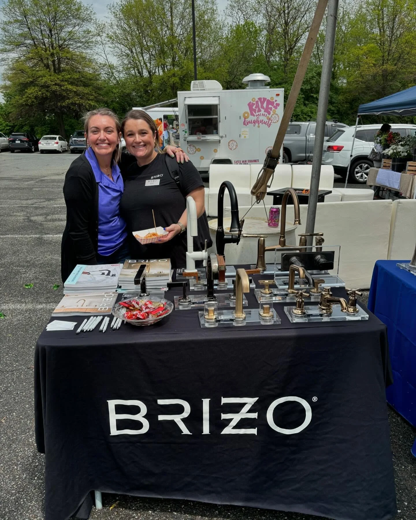 awesome event today with @fergusonshowrooms 🚰🍩🍔