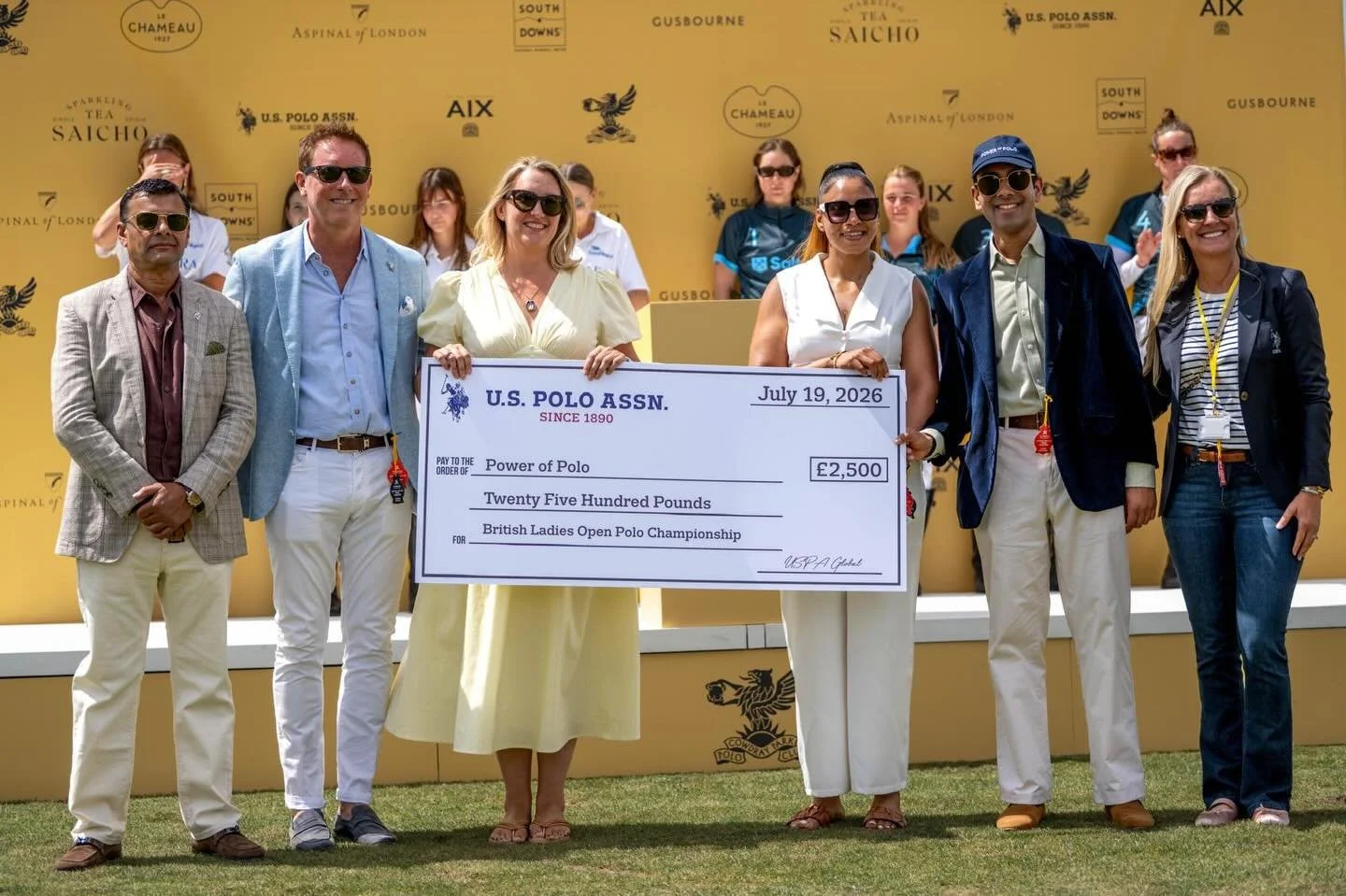Yesterday we were honoured to be presented with a charity cheque by our lovely friends @uspoloassnusa @uspoloassnuk, at the British Ladies Open Polo Championship @cowdraypolo

This generous donation will go towards additional activities for our young