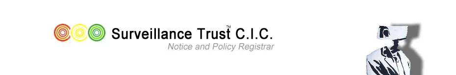 Notice & Policy Registration service provider